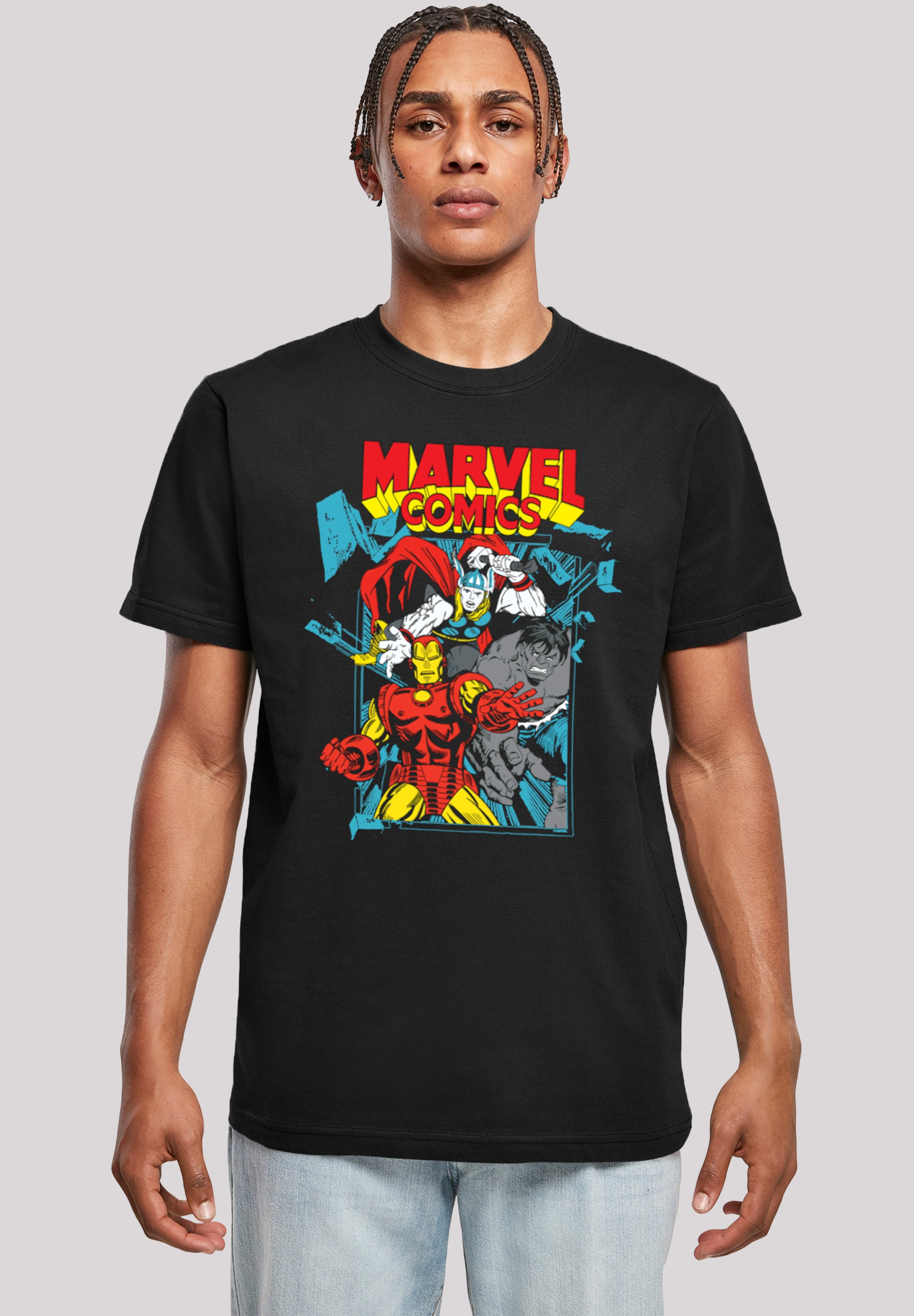 T-Shirt »T-Shirt 'Marvel Comics Trio Pose'«, Herren,Premium...