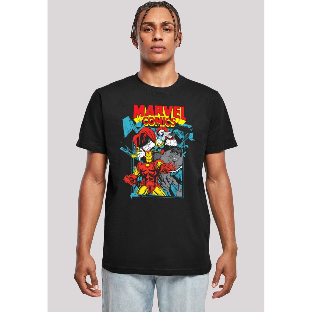 F4NT4STIC T-Shirt »T-Shirt 'Marvel Comics Trio Pose'«