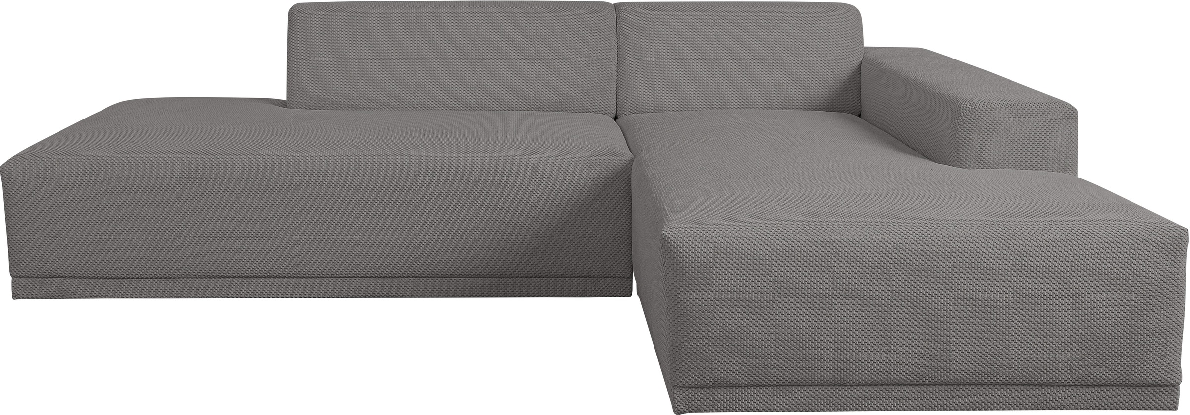 WERK2 Ecksofa "Apollo, hoher Sitzkomfort, aktuelles Design, Breite 264cm, L günstig online kaufen
