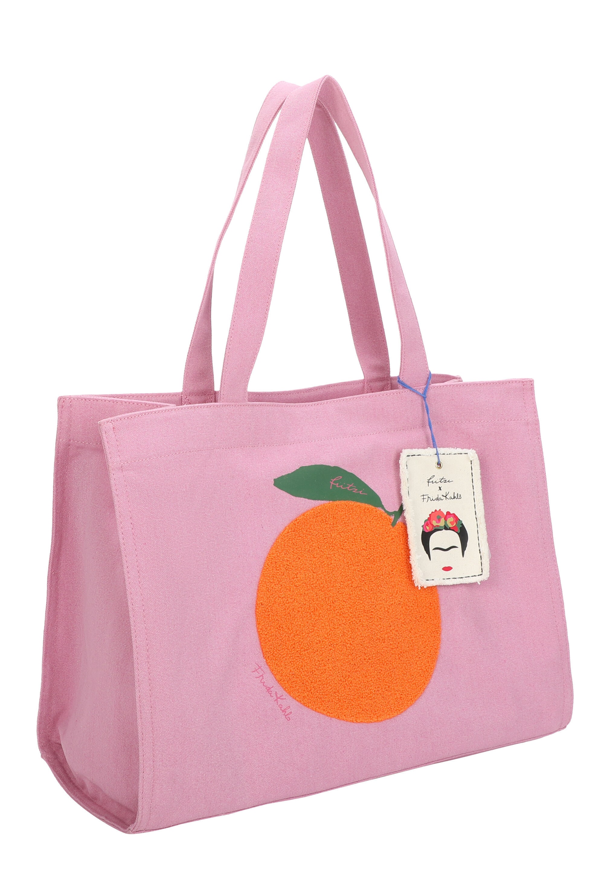 Fritzi aus Preußen Shopper »Fritzi x Frida Kahlo« mit Orangen-Motiv