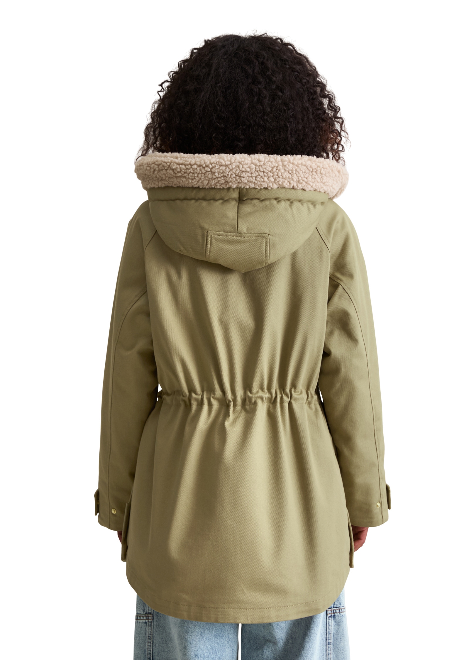 Marc O'Polo DENIM Kurzmantel »aus Bio-Baumwolle-Stretch-Twill«