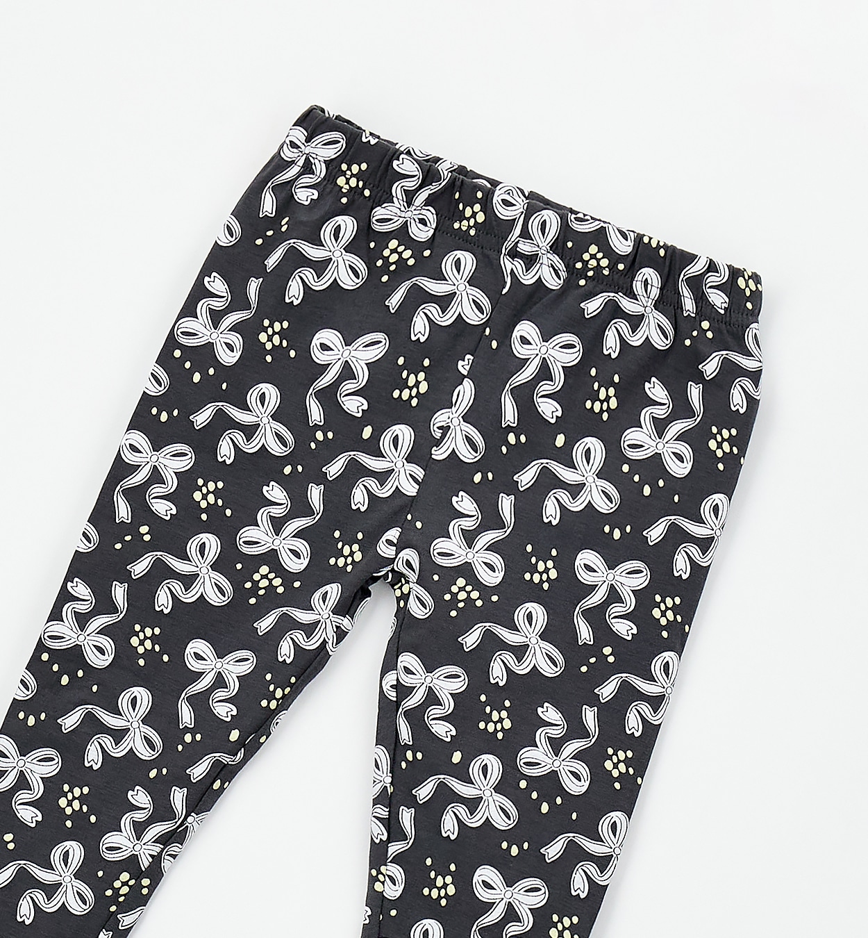 IDO Mädchen Leggings "BABY GIRL TROUSERS", schwarz, Gr. 86, 95% Baumwolle, 5% Elasthan, Hosen