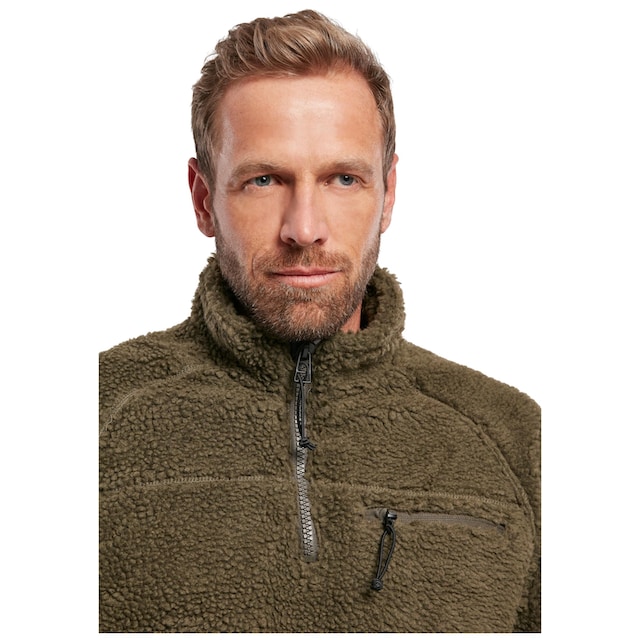 Brandit Sweatjacke »Herren Teddyfleece Troyer«, (1 tlg.) ▷ kaufen | BAUR