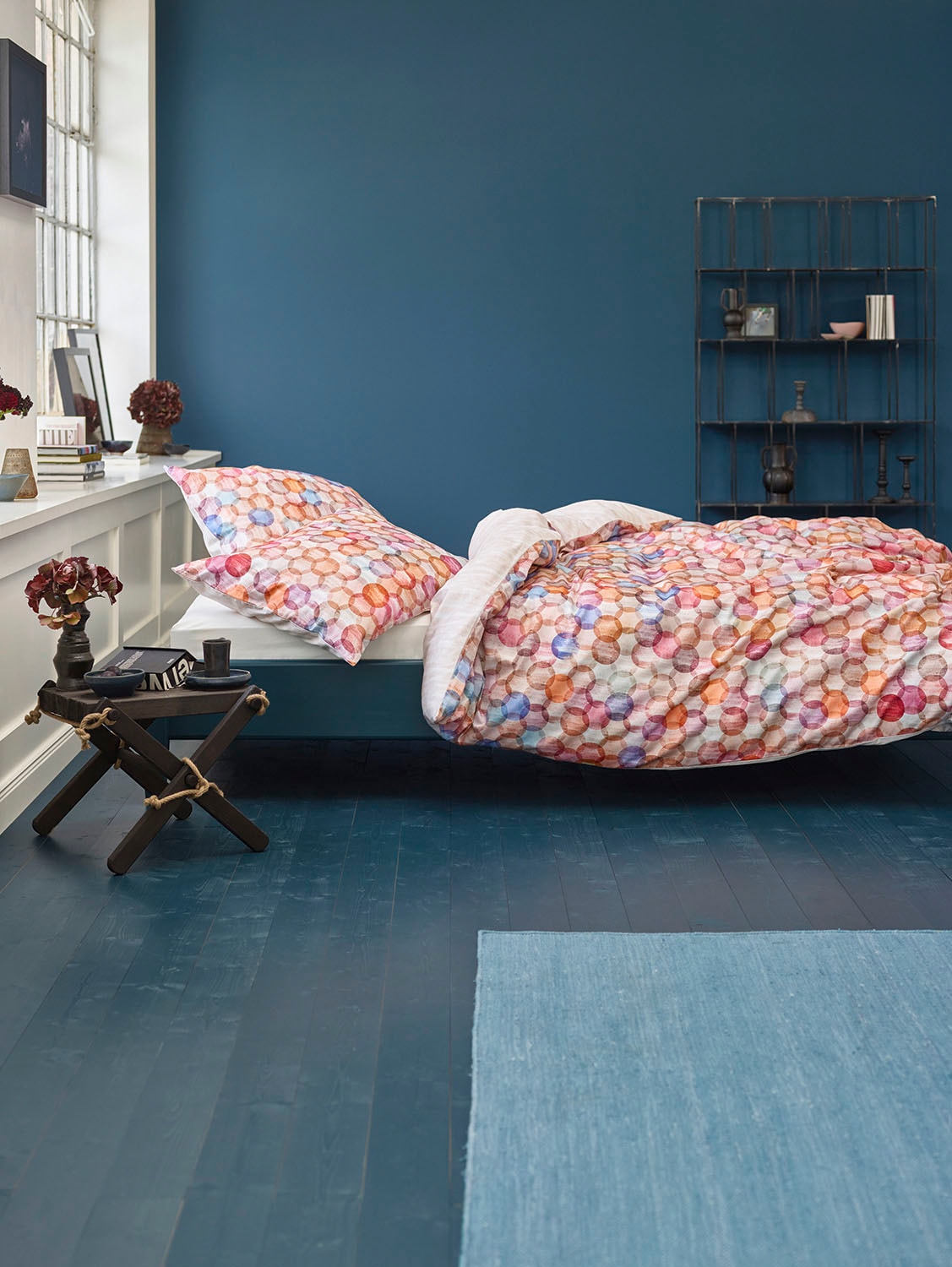 Black Friday Esprit Teppich »Rainbow Kelim«, rechteckig, Flachgewebe aus 100%  Baumwolle, Wohnzimmer, Kinderzimmer, einfarbig | BAUR