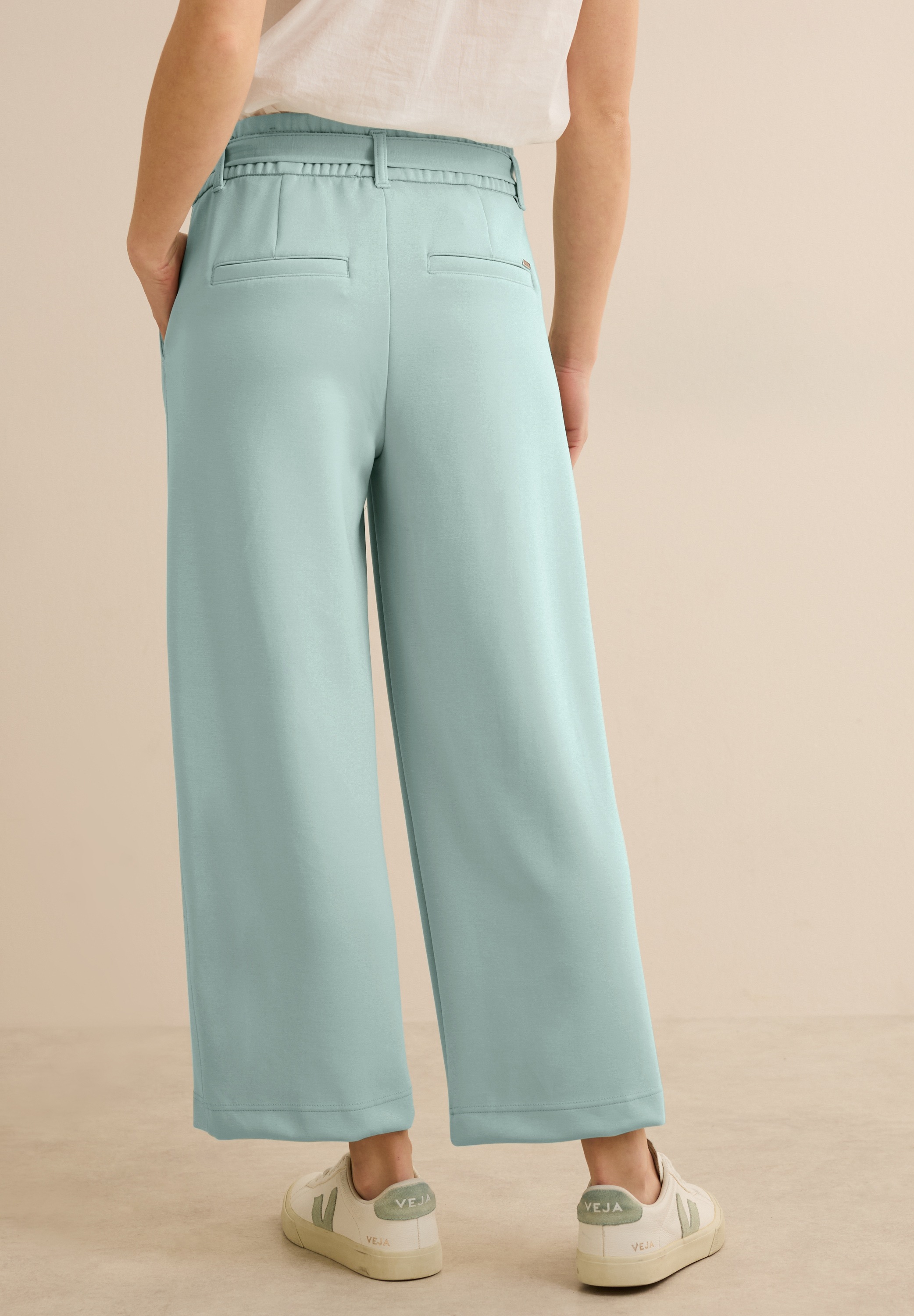 Cecil Stoffhose "Style Neele", Sommerhose mit Bindegürtel und elastischem B günstig online kaufen