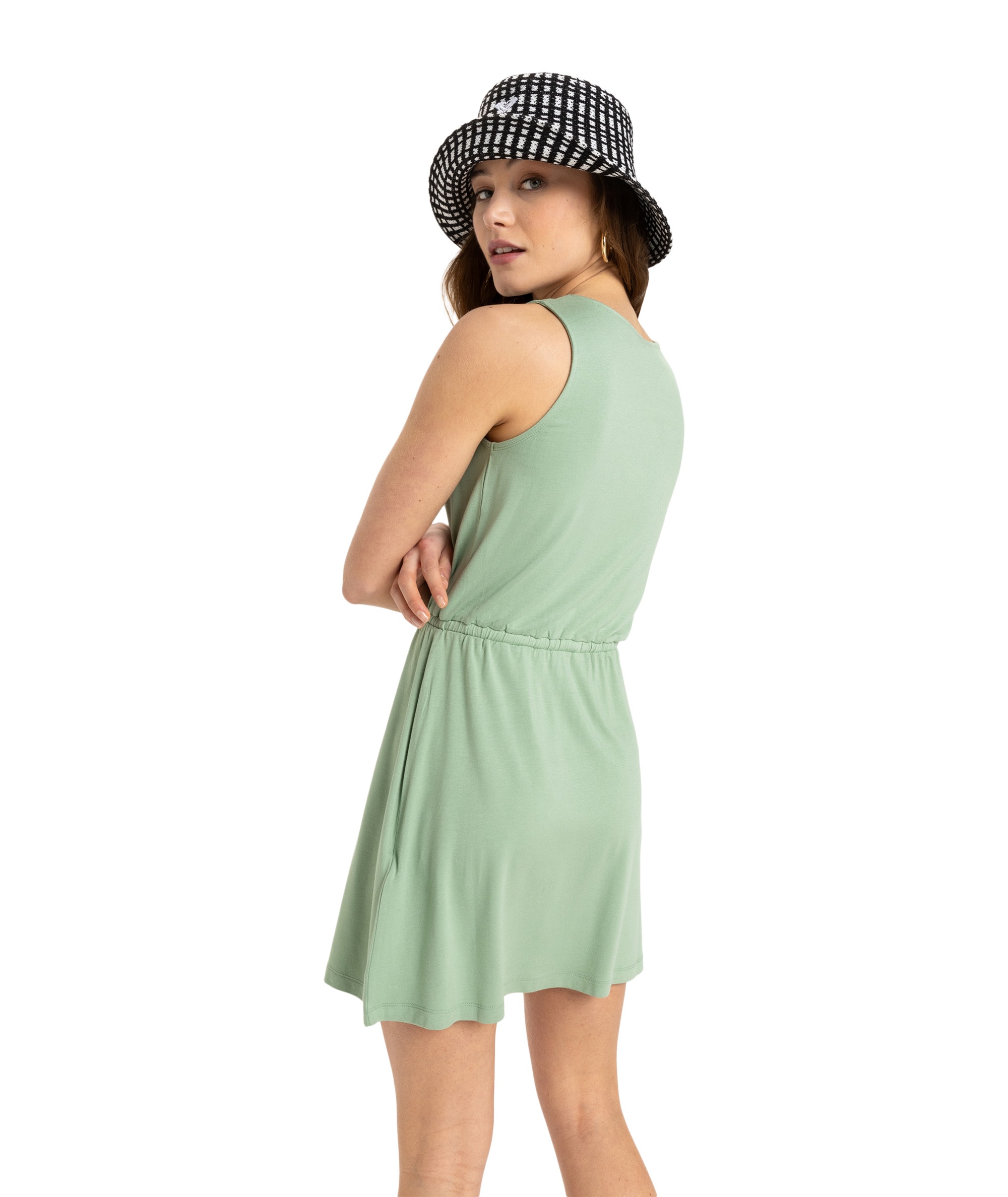 Roxy Jerseykleid »LOW TIDES DRESHORT SLEEVE SOLID«
