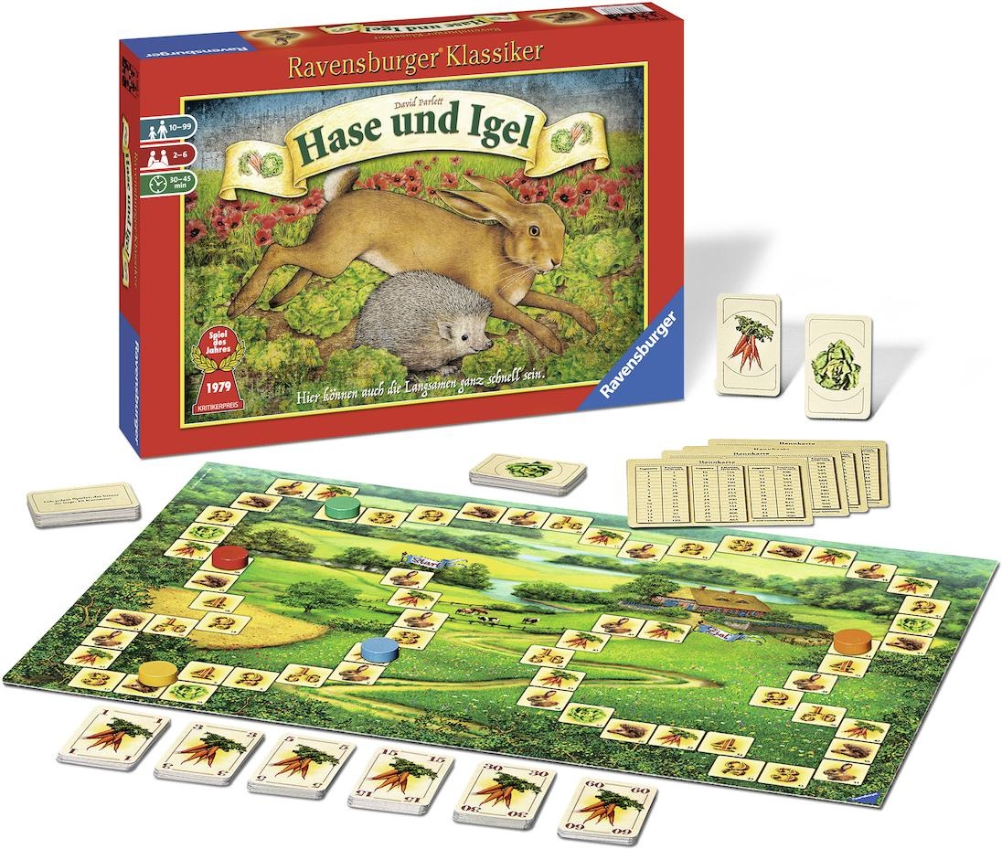 Ravensburger Spiel »Hase und Igel«, Made in Europe, FSC® - schützt Wald - weltweit