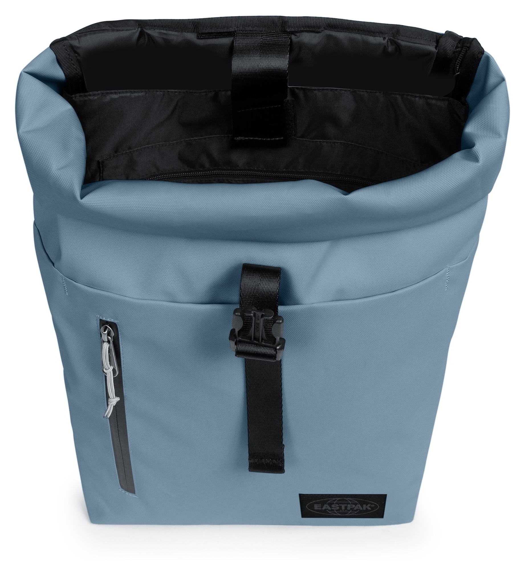 Eastpak Freizeitrucksack »UP ROLL Tarp Dust Blue« wasserabweisender Rolltop Rucksack, roll up