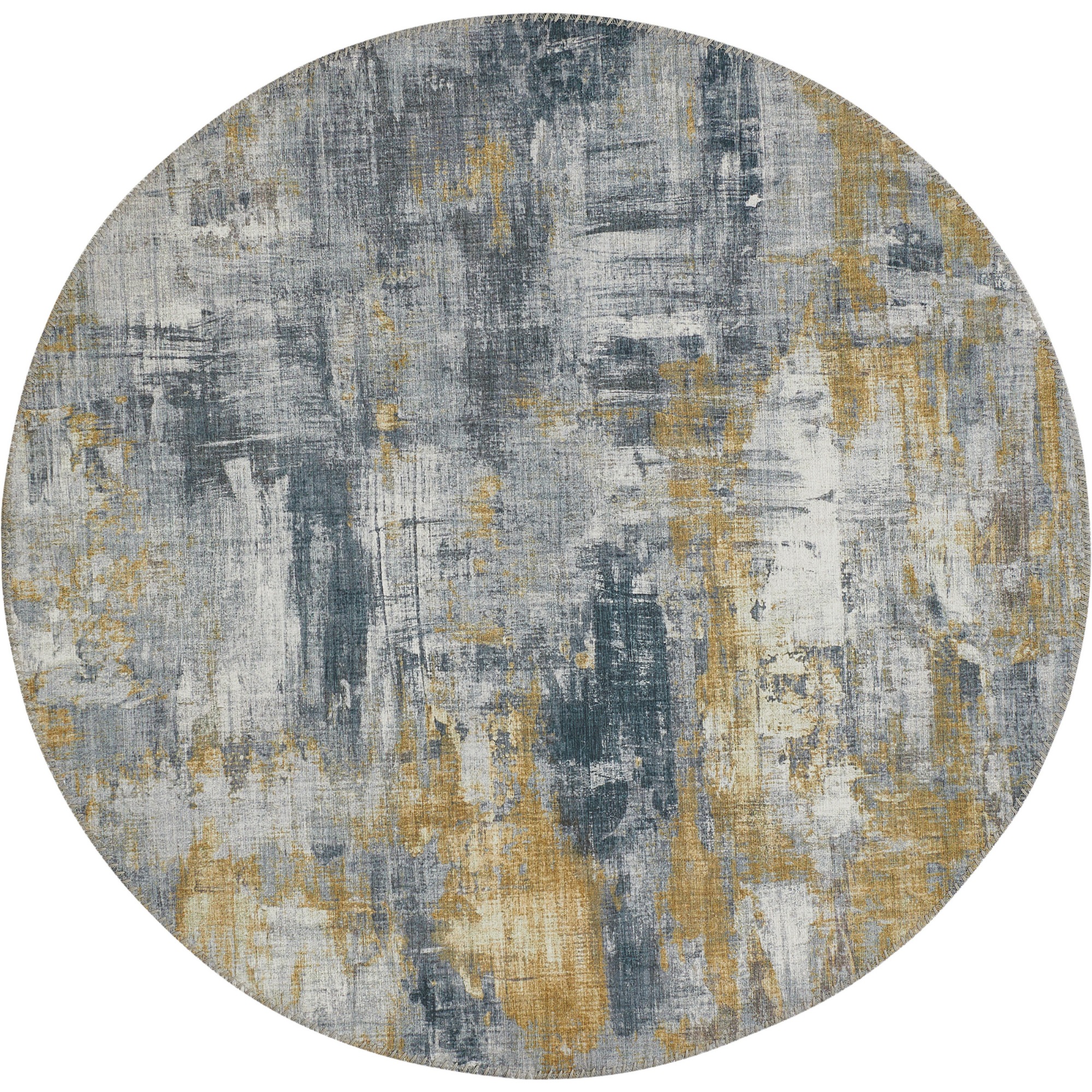 LUXOR living Teppich "Prima" rund 7 mm Höhe Kurzflor, bedruckt, modernes De günstig online kaufen