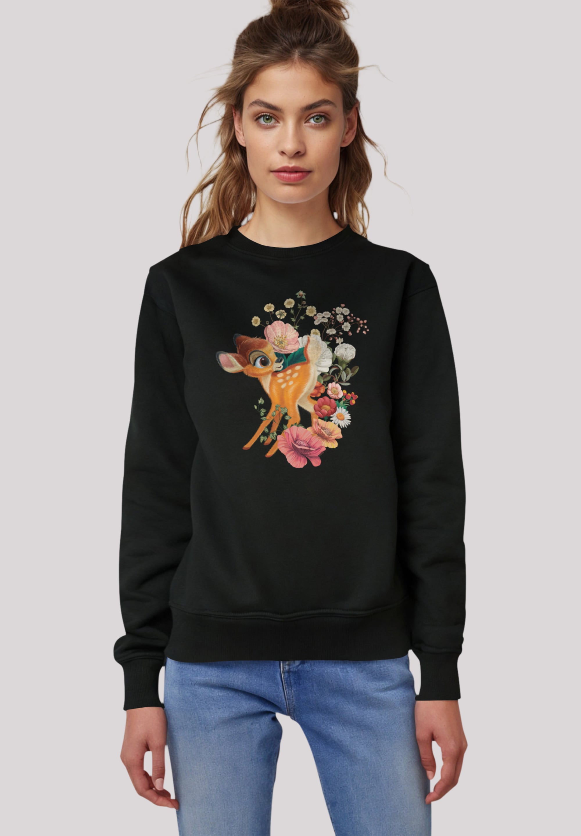 Sweatshirt »Disney Bambi Meadow Blumen«, Premium Qualität