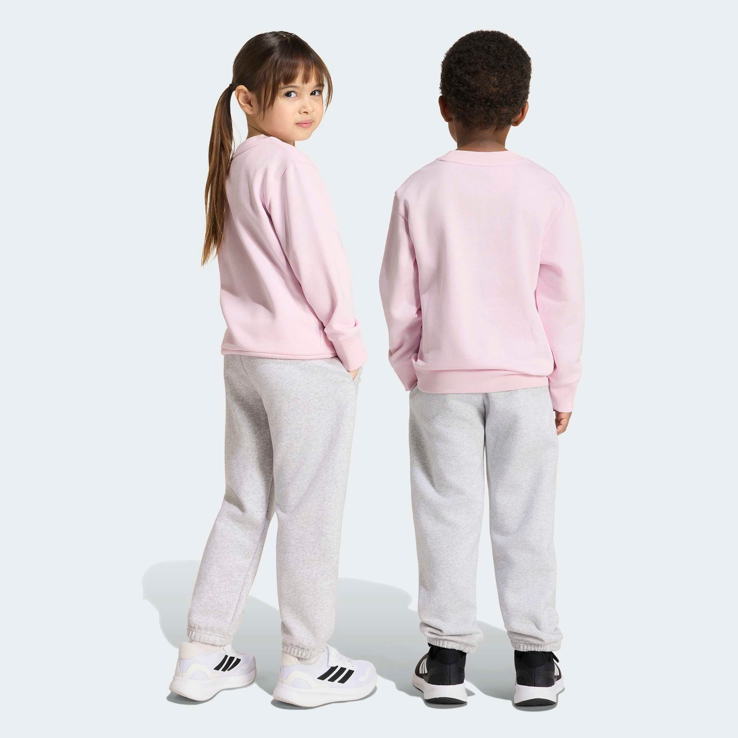adidas Sportswear Trainingsanzug »ESSENTIALS KIDS« 2 Trainingsanzug für Kinder, zweiteilig, sportlicher Stil, zum Laufen