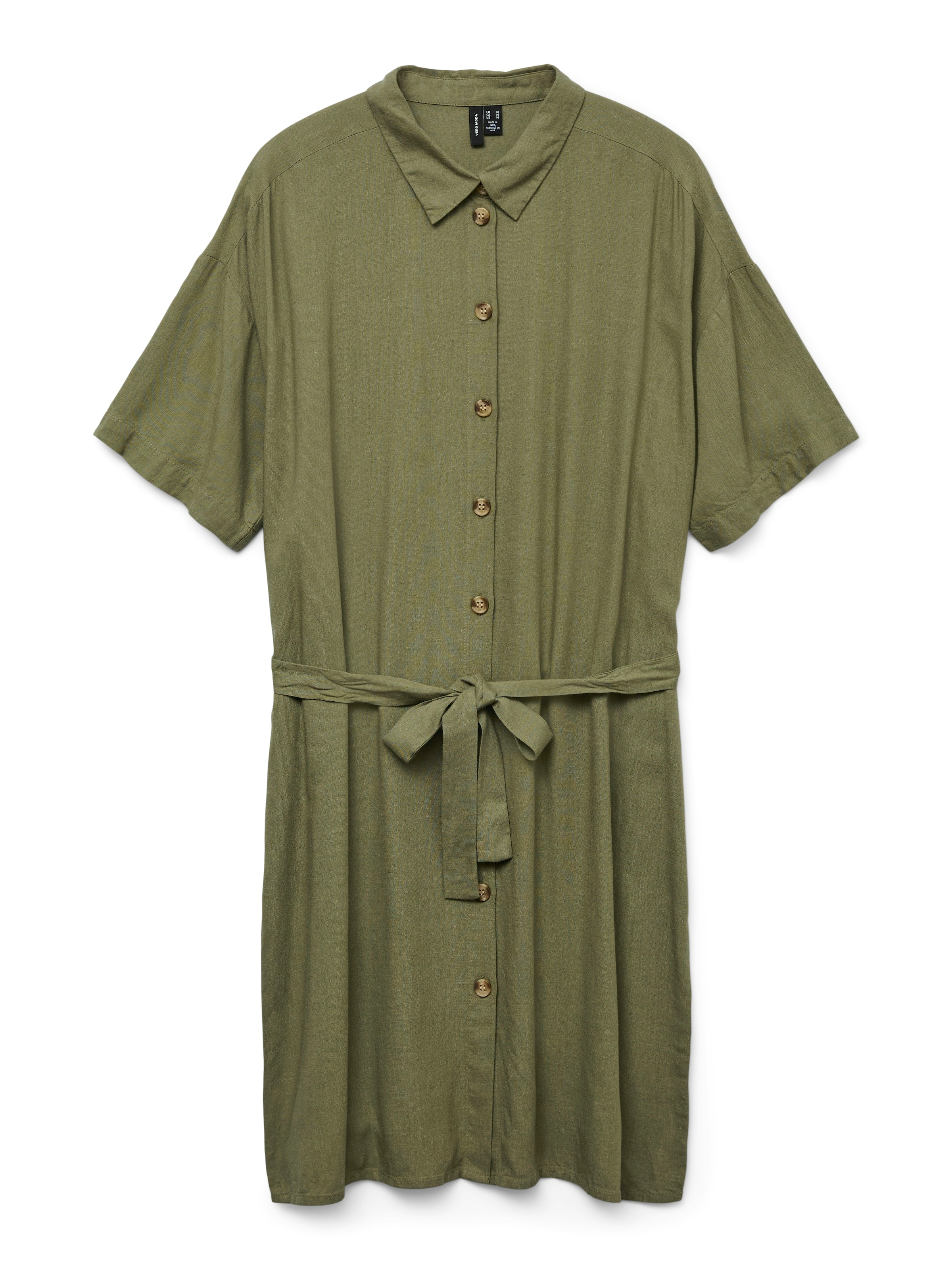 Vero Moda Blusenkleid "VMTHEA SS SHORT SHIRT DRESS WVN NOOS" günstig online kaufen
