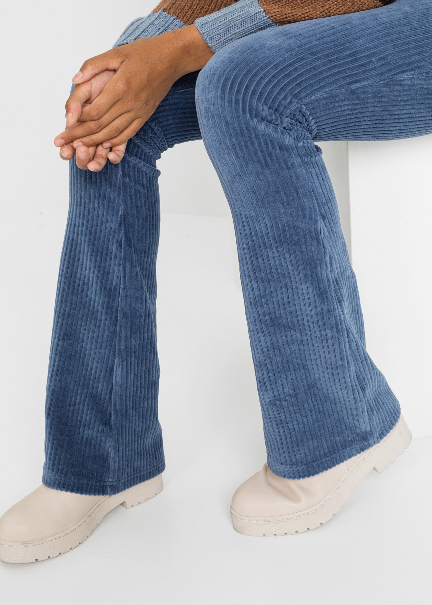 bonprix Leggings  mit Elasthan-Anteil, Skinny Fit, mit bequemem Gummibund