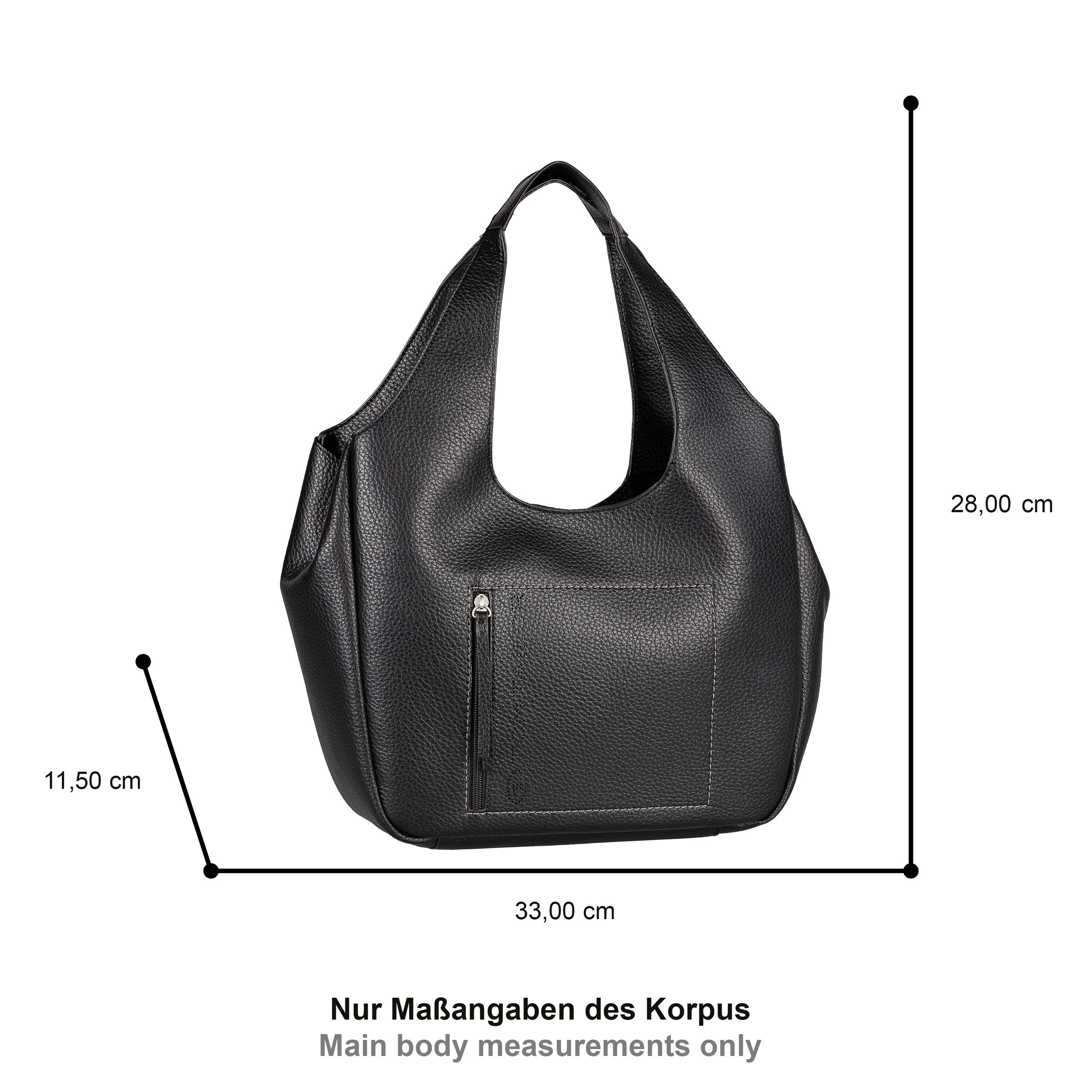 TOM TAILOR Shopper »Analisa« klare Shapes und Logo-Lochmuster für einen modernen Look mit Charakter