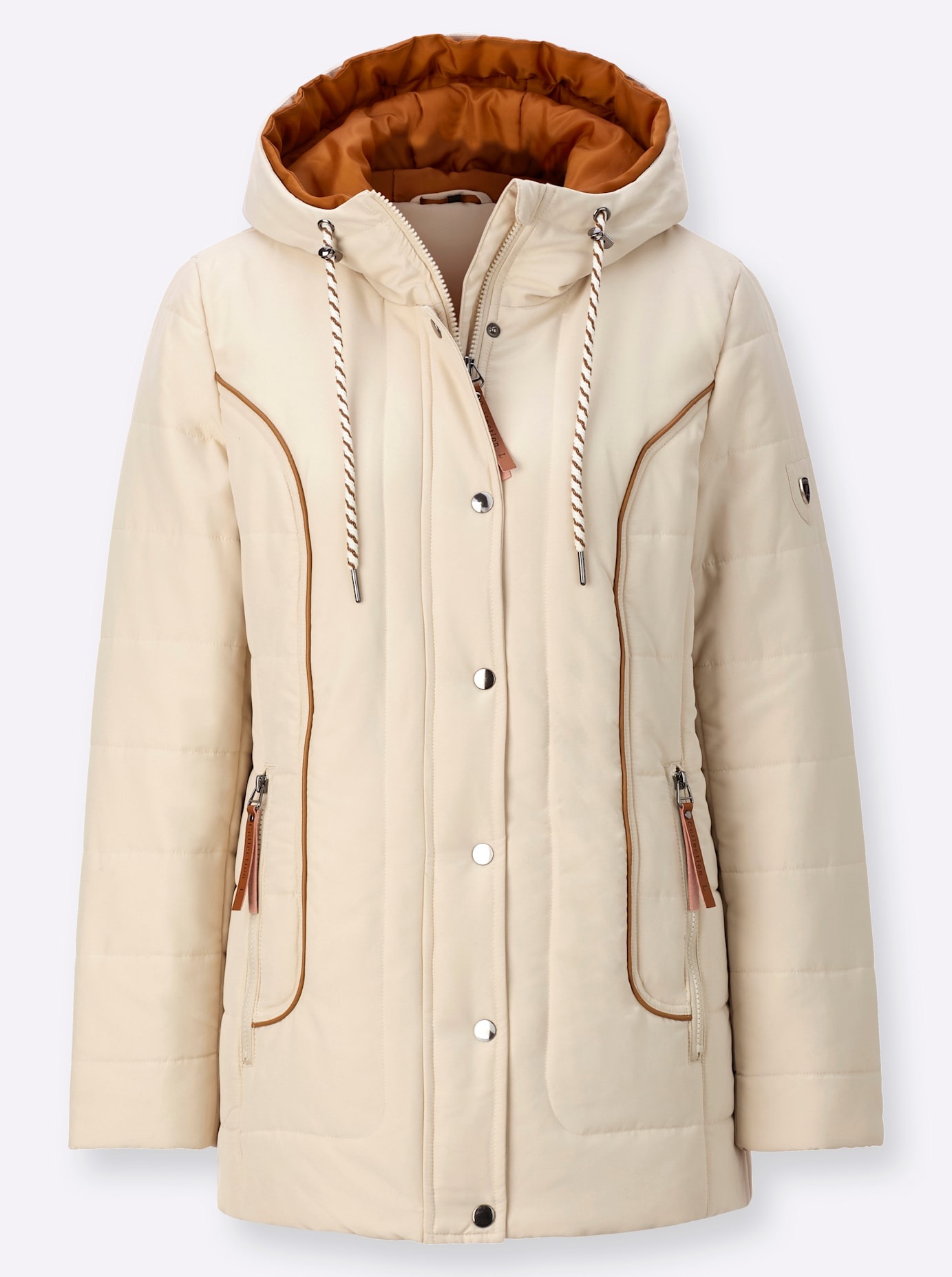 Casual Looks Steppjacke, mit Kapuze