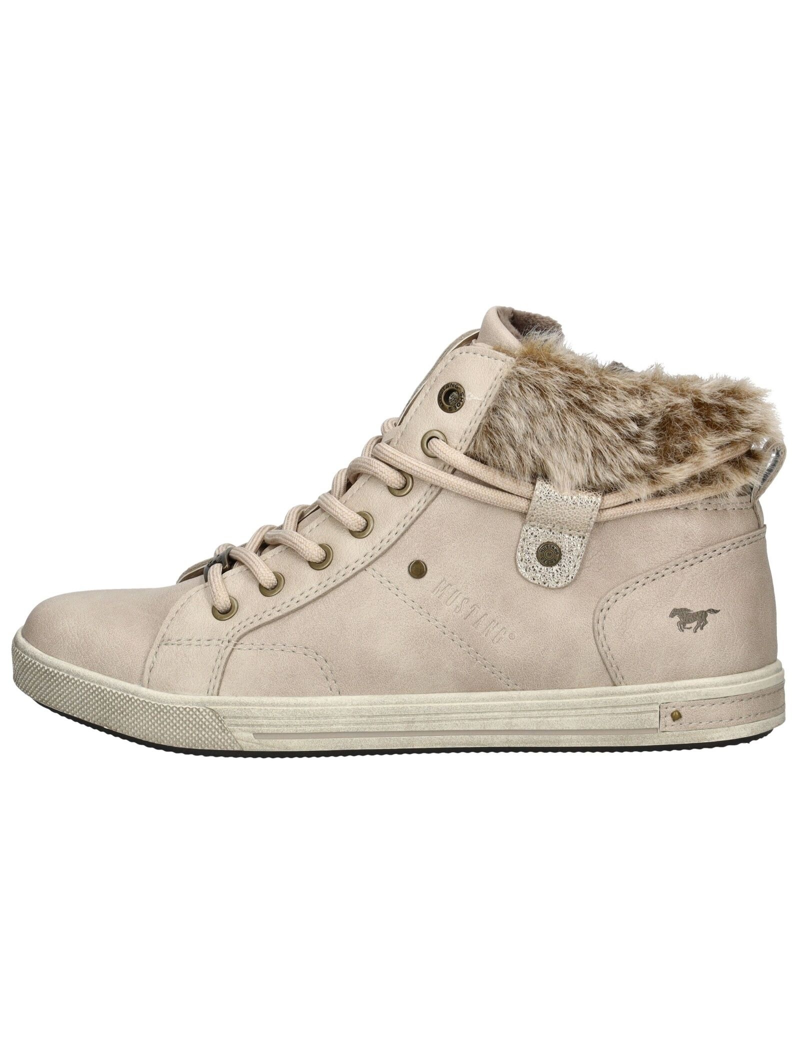Mustang Shoes Sneaker "Mustang Shoes Sneaker Lederimitat/Textil" günstig online kaufen