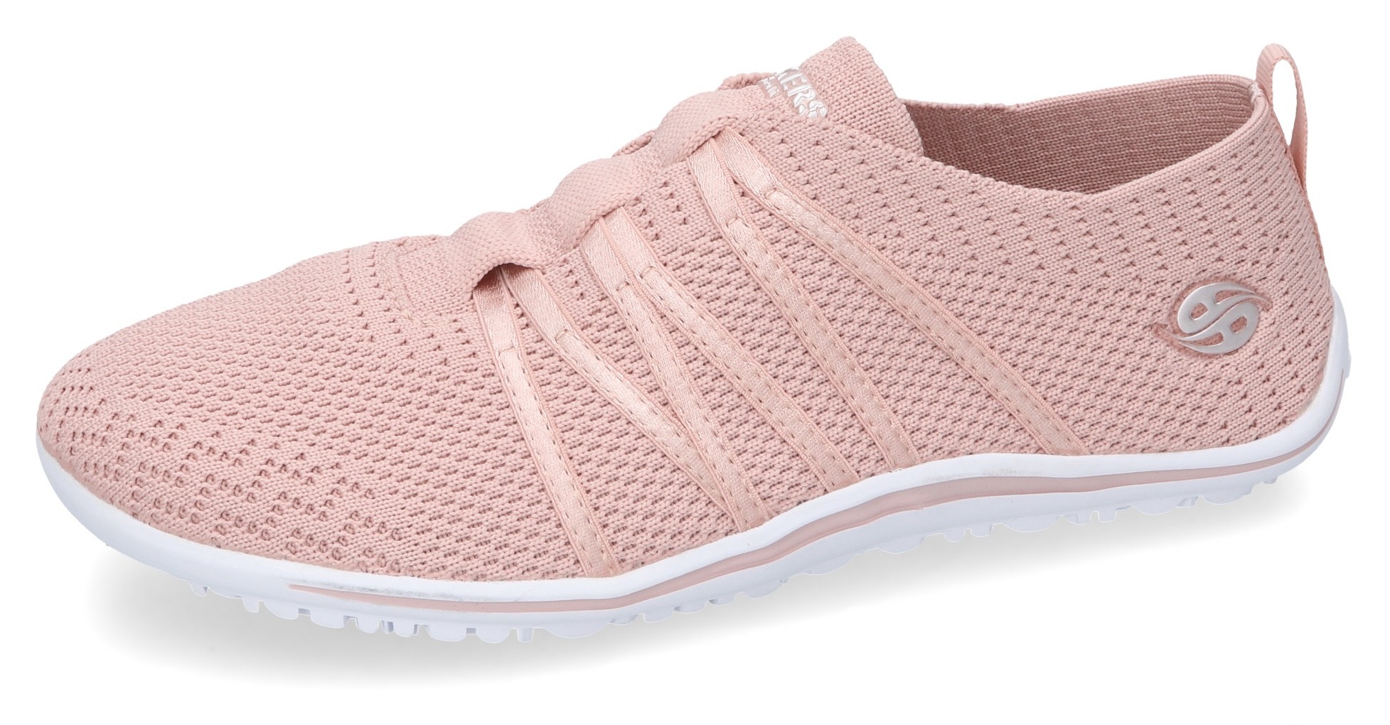 Barfußschuh DOCKERS BY GERLI, Damen, Gr. 37, rosa, Textil, Schuhe Barfußschuh, Schlupfschuh, Sneaker, Sommerschuh in lässiger Strick-Optik 3