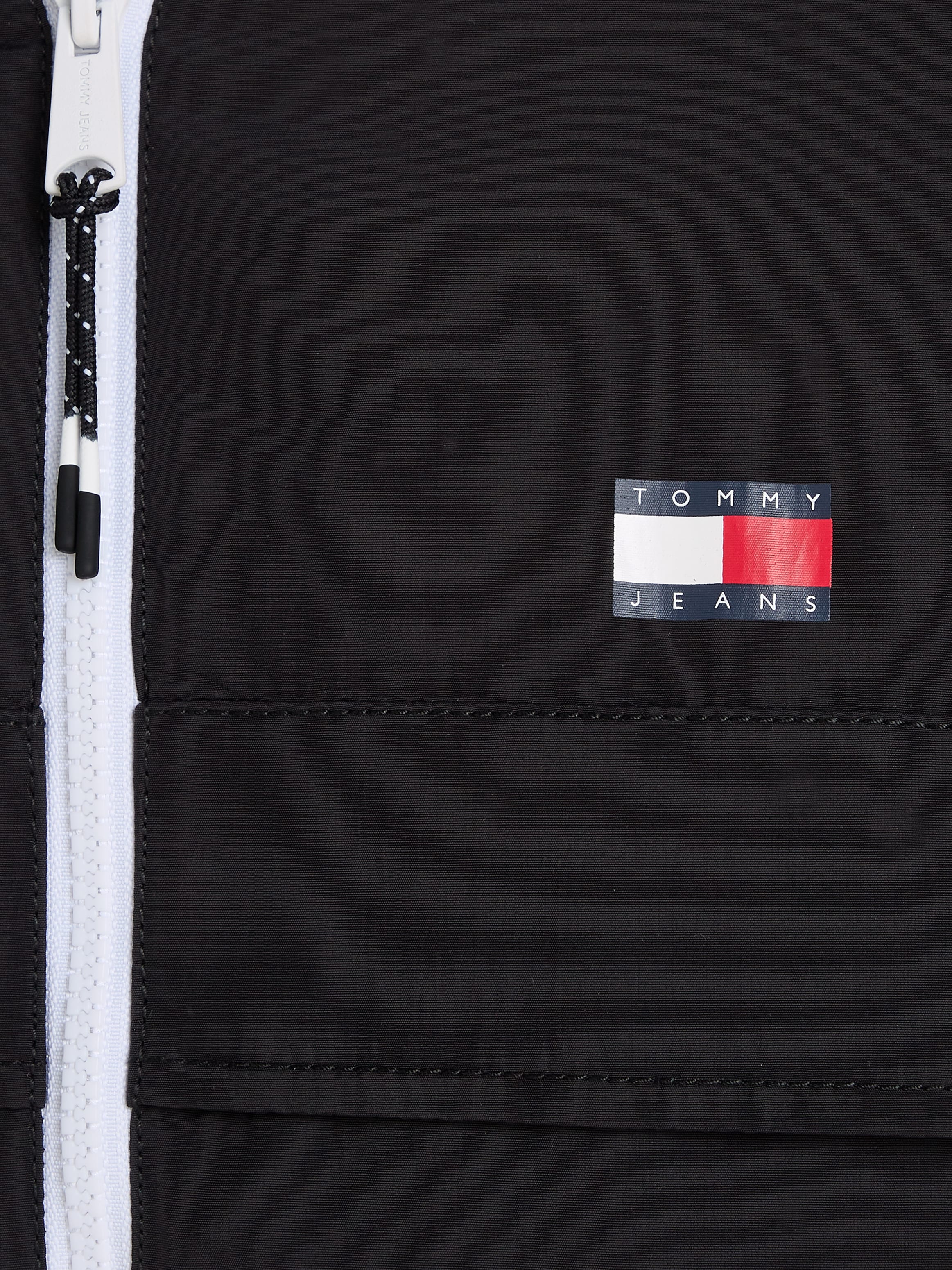 Tommy Jeans Plus Outdoorjacke »TJM PADDED SOLID CHICAGO EXT«, mit Kapuze, Große Größen mit Logopatch