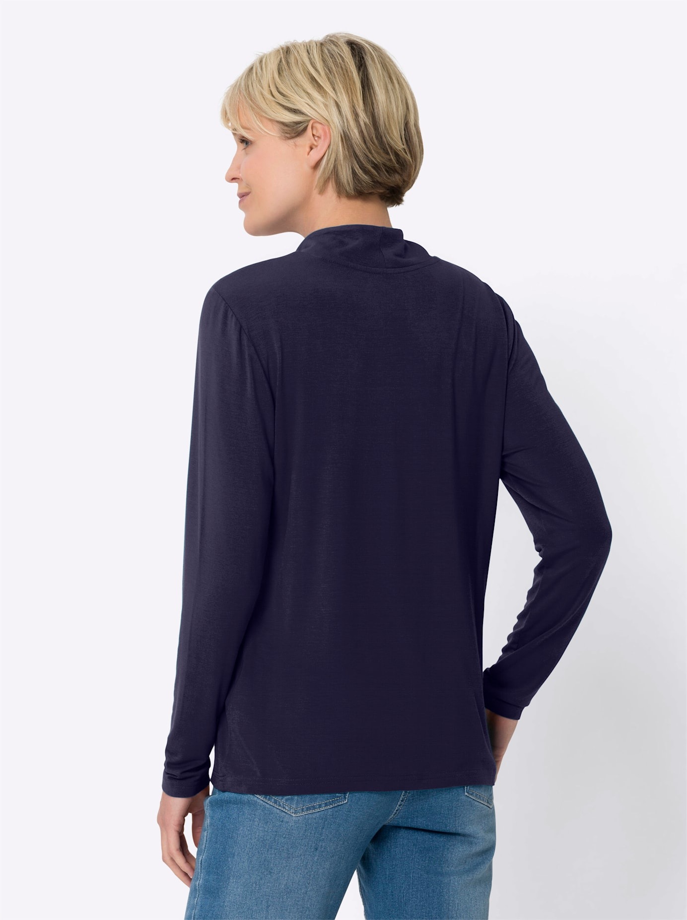 Classic Basics Stehkragenshirt »Stehkragen-Shirt«, (1 tlg.)