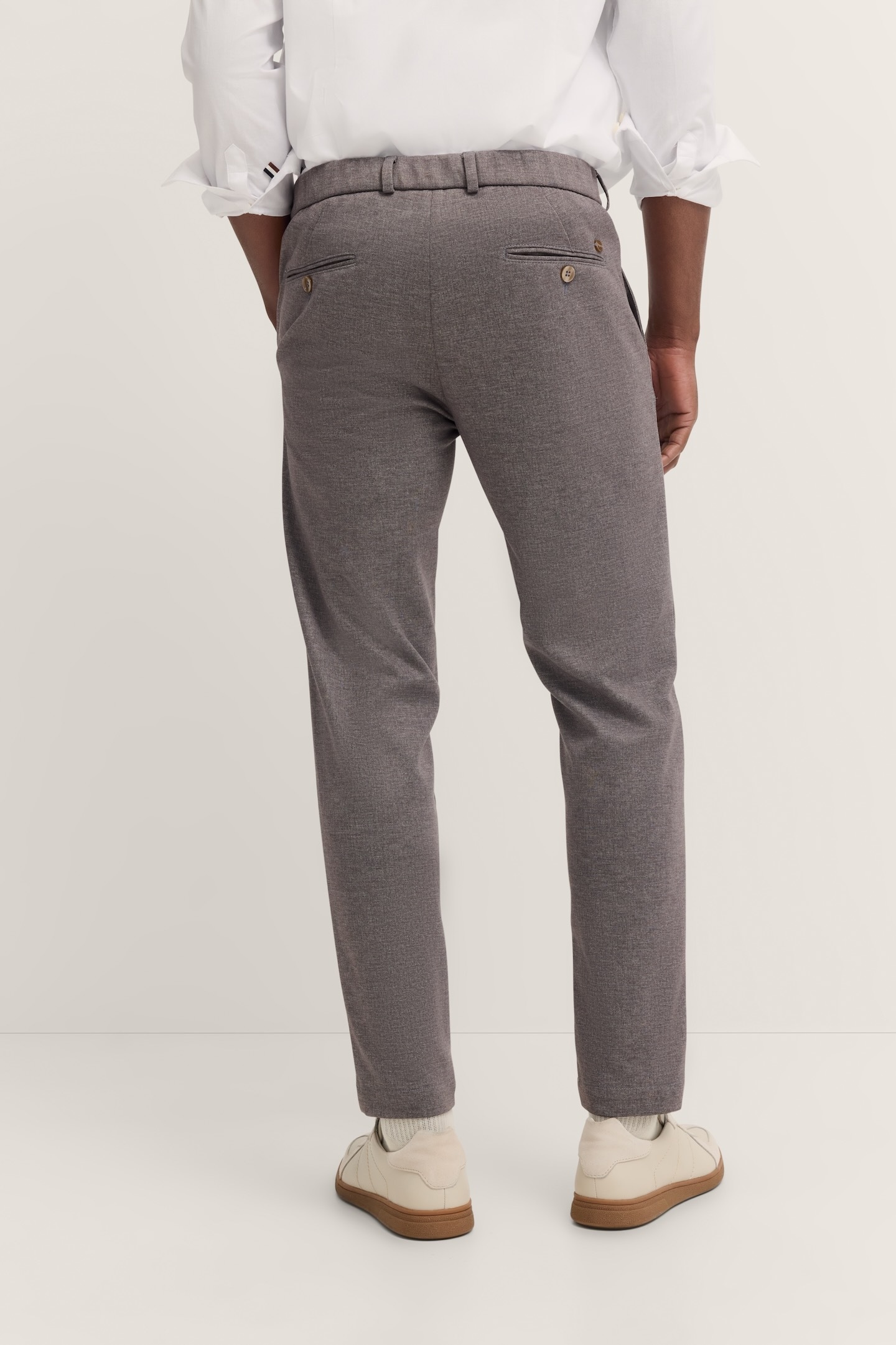 bugatti Bundfaltenhose »Tapered Fit«, mit Flexcity Jersey Stretch