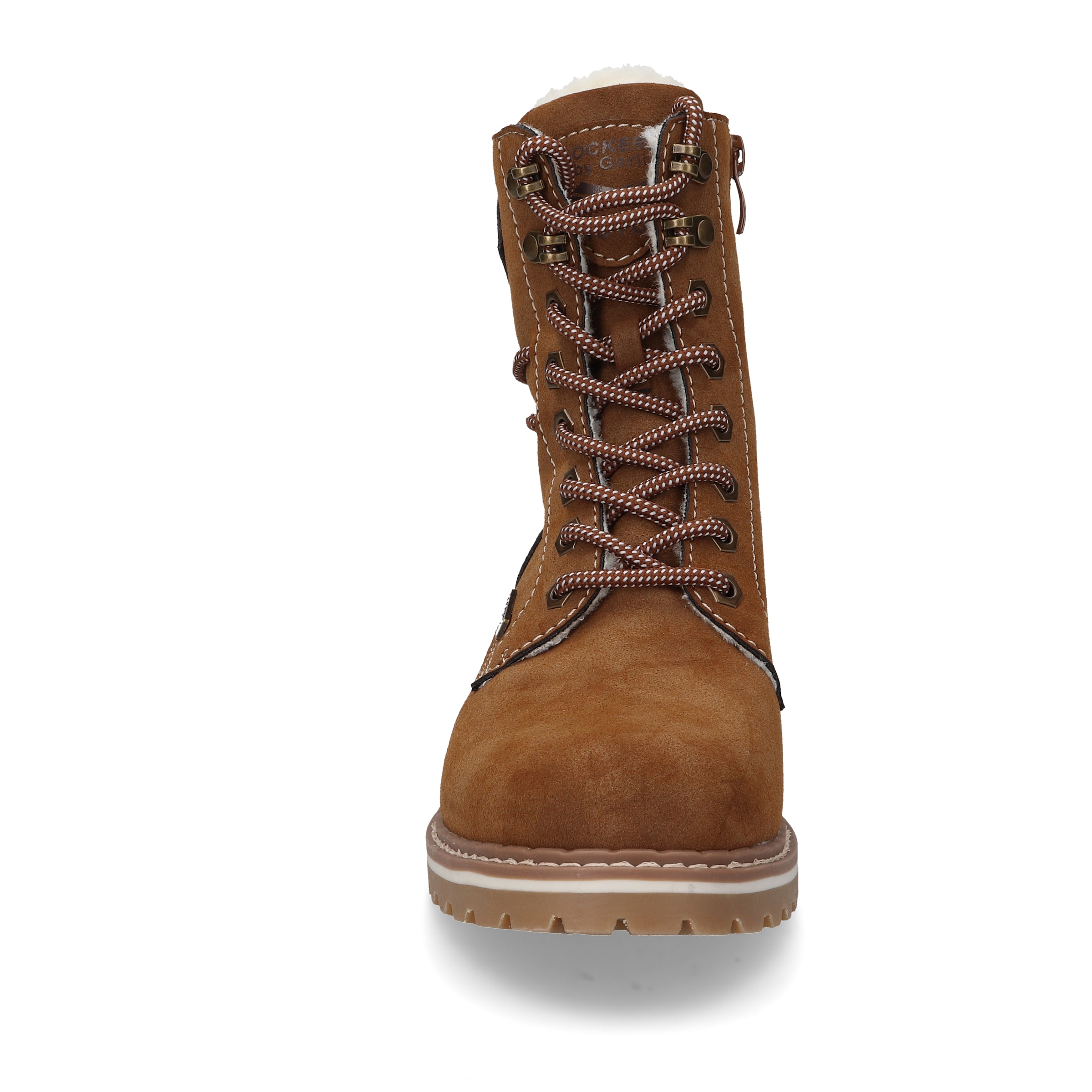 Dockers by Gerli Stiefelette, Schnürboots mit modischer Schnürung
