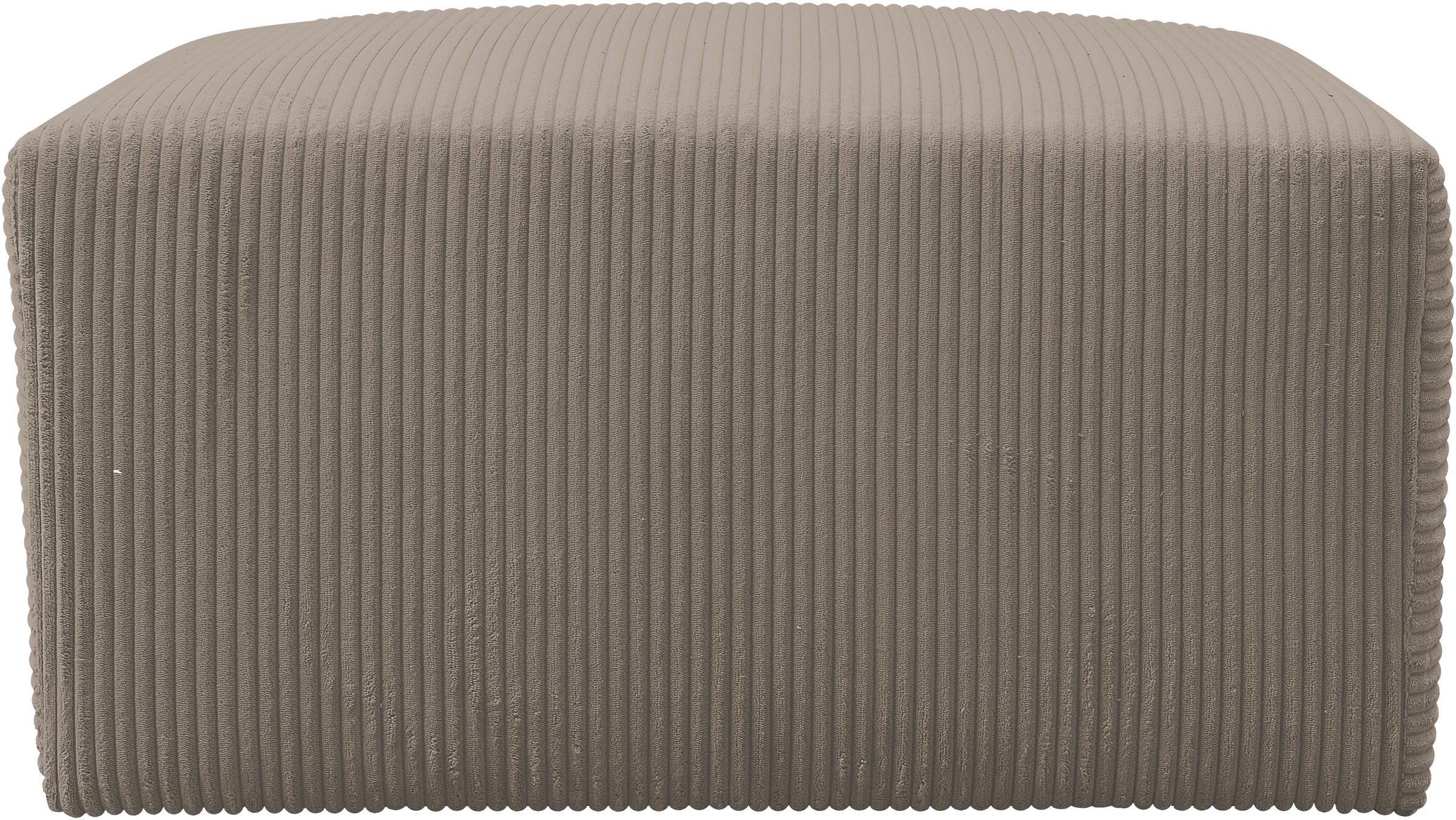 WERK2 Polsterhocker »Zeus-XL«, Curvy Trend Hocker mit urbaner Optik