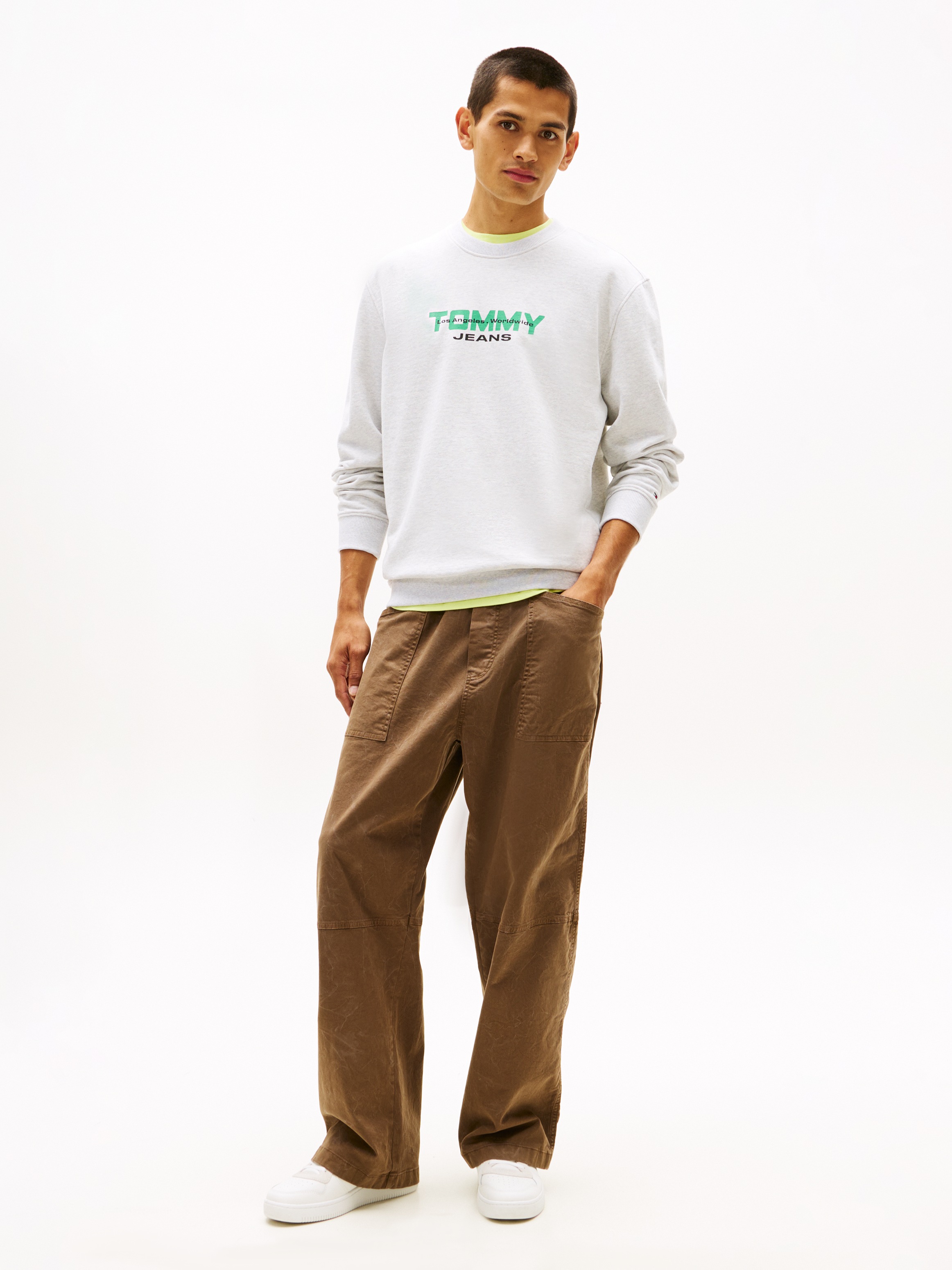 Thumbnail - Tommy Jeans Sweatshirt "TJM REGULAR CREW", Regular fit mit Rundhalsausschnitt