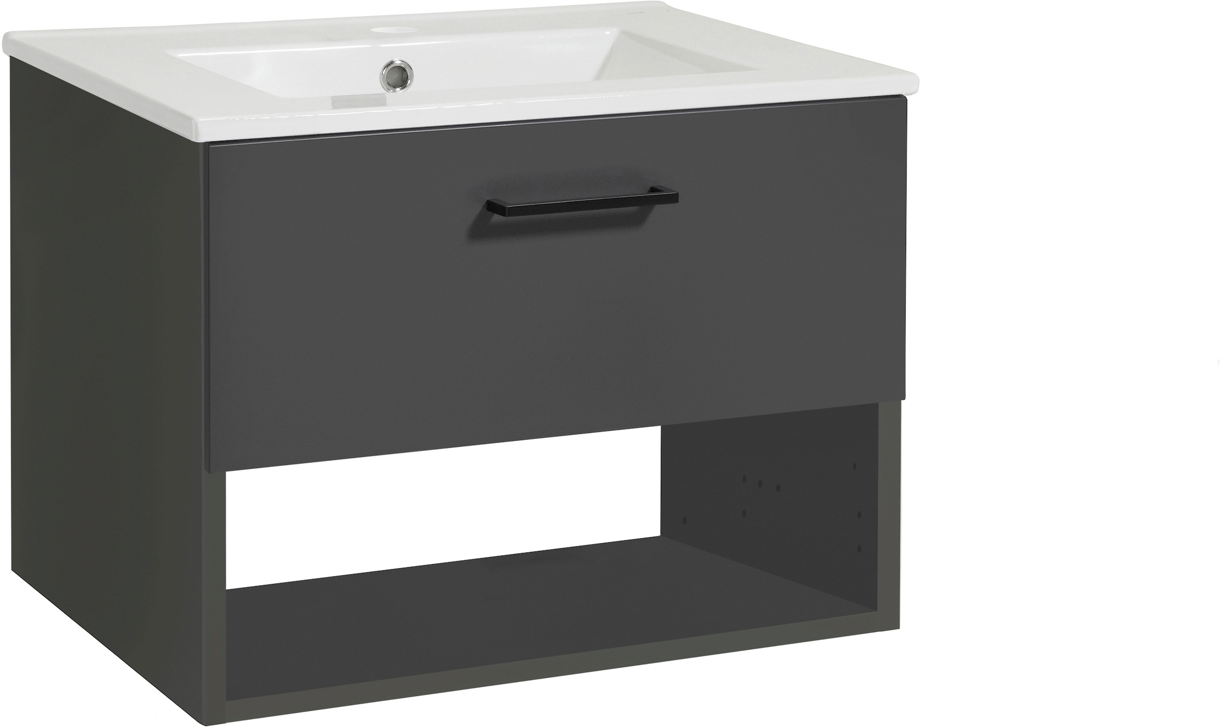 welltime Waschtisch "Trento Light mit Keramik-Auflagebecken", 1 Auzug und 1 günstig online kaufen