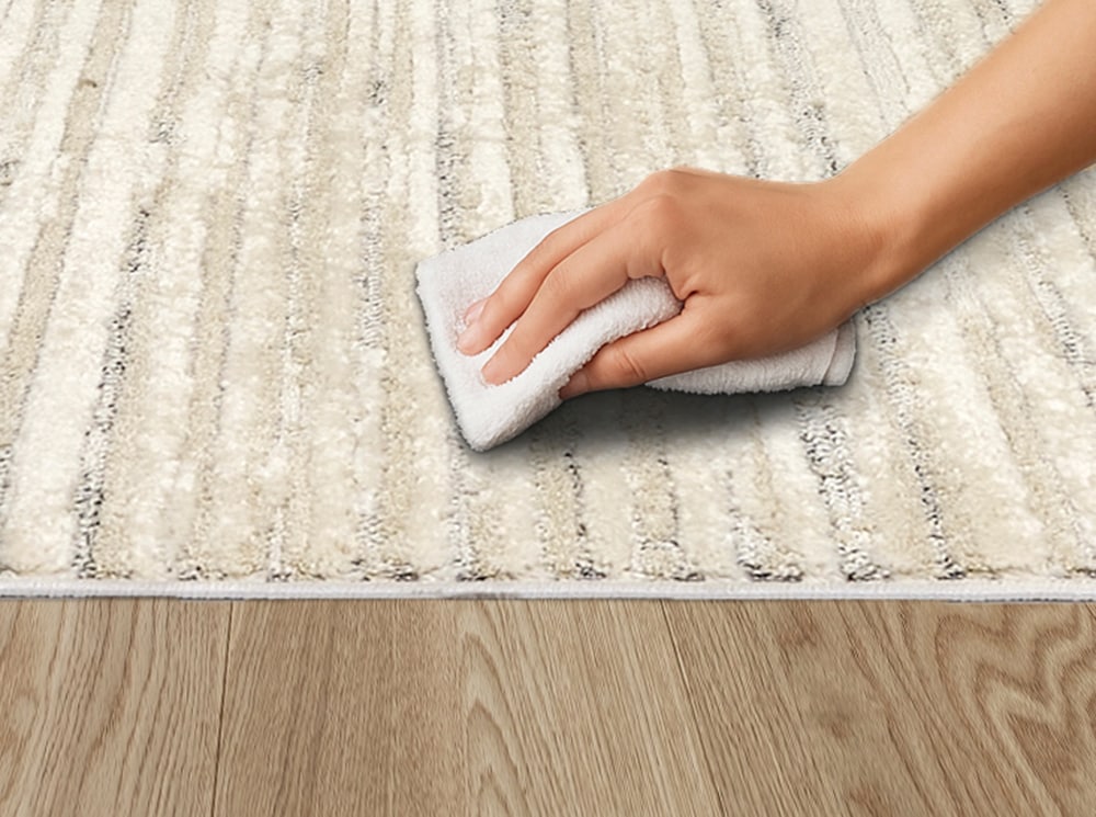 ASTRA Teppich »Lou 253«, rechteckig, 10 mm Höhe, Hoch Tief Struktur, Kurzflor, Wohnzimmer, Schlafzimmer