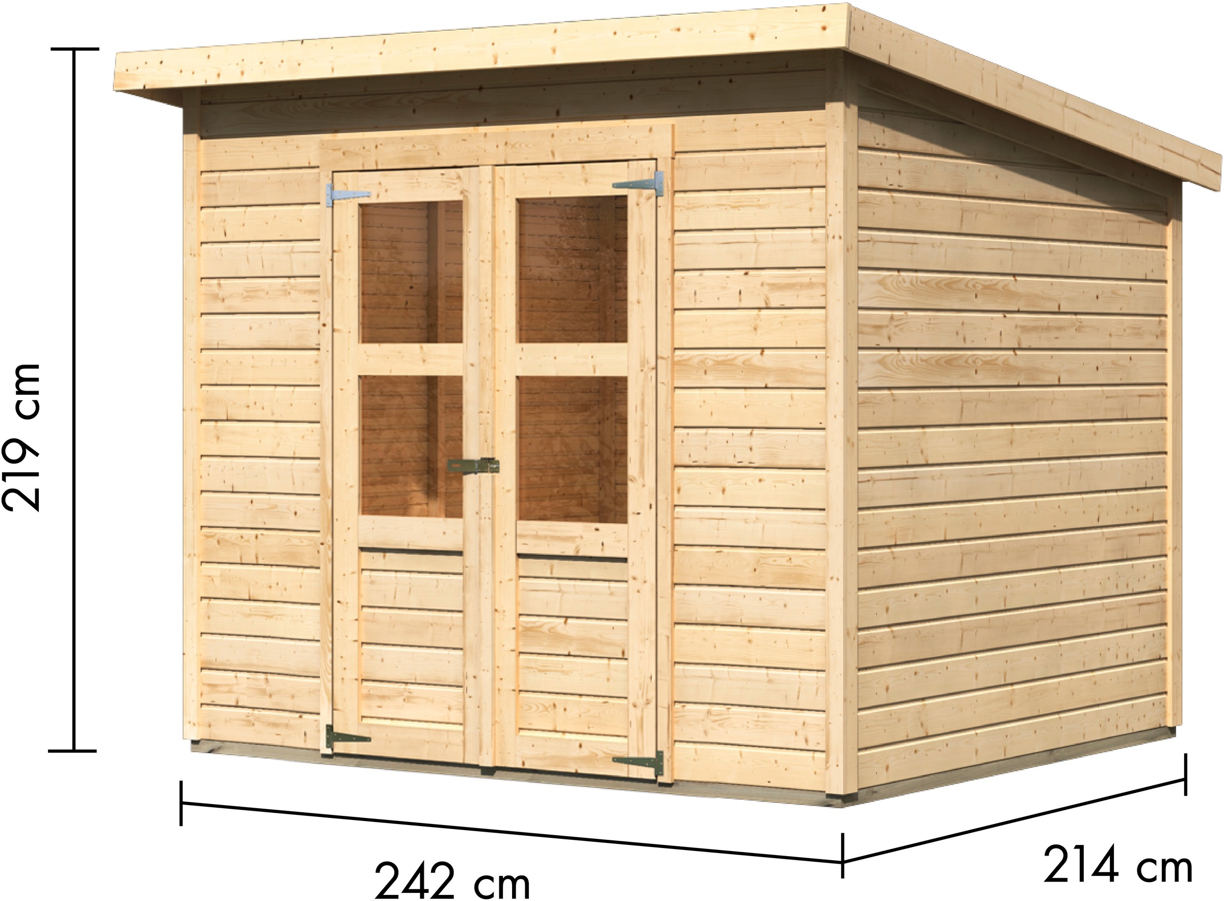 KONIFERA Gartenhaus »Amrum 5«