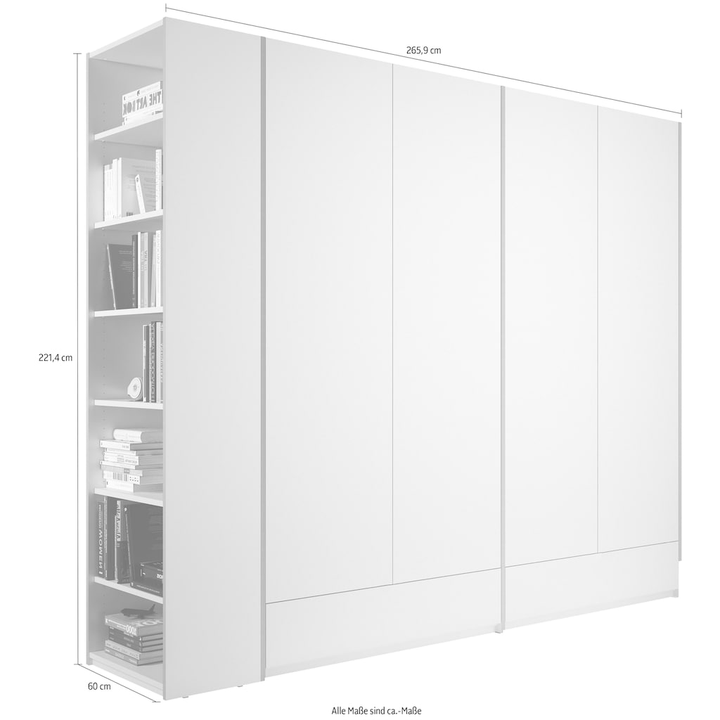 Müller SMALL LIVING Kleiderschrank »Modular Plus Variante 4«