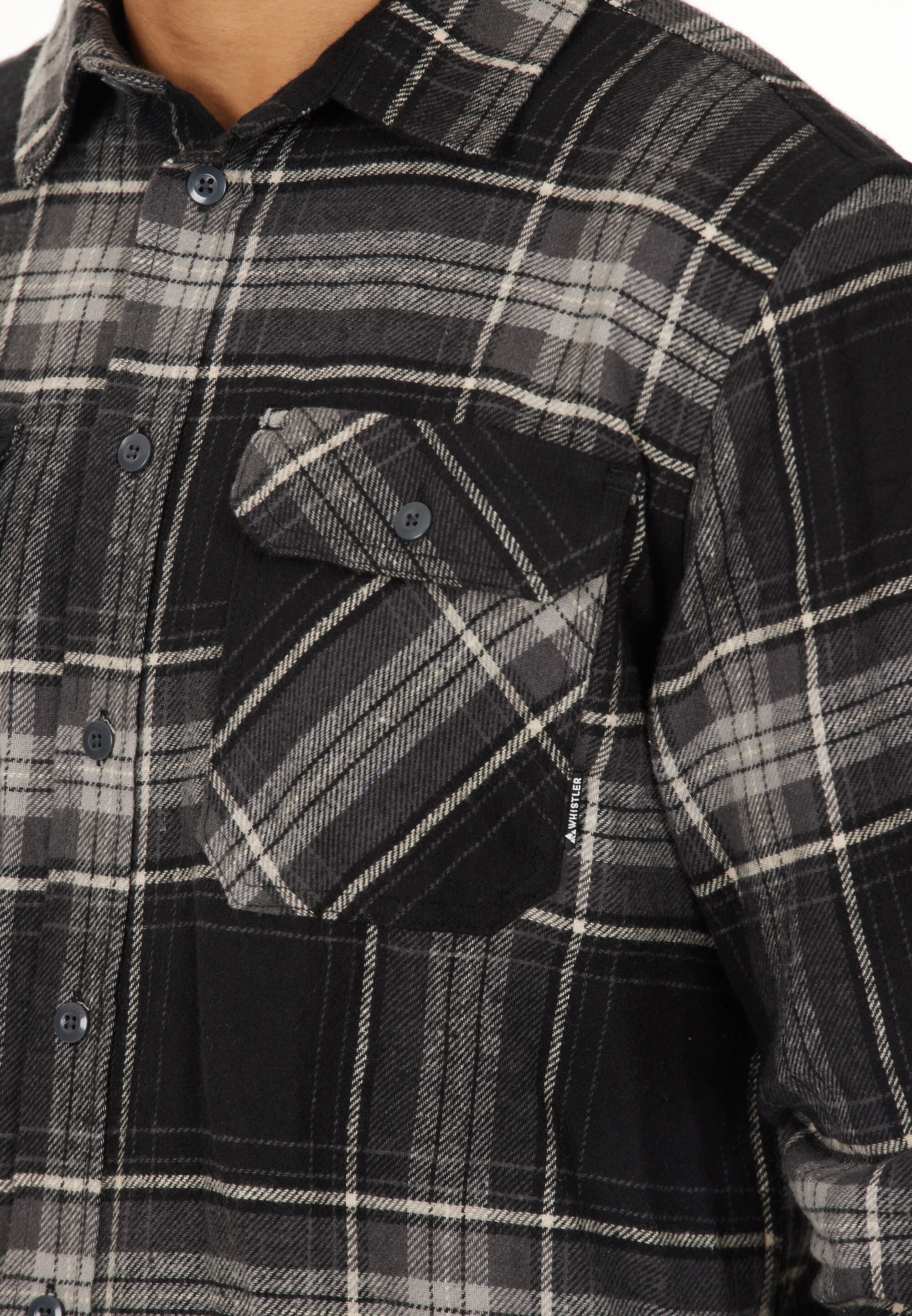 WHISTLER Fleeceshirt »Jamba«, aus atmungsaktivem Flannel