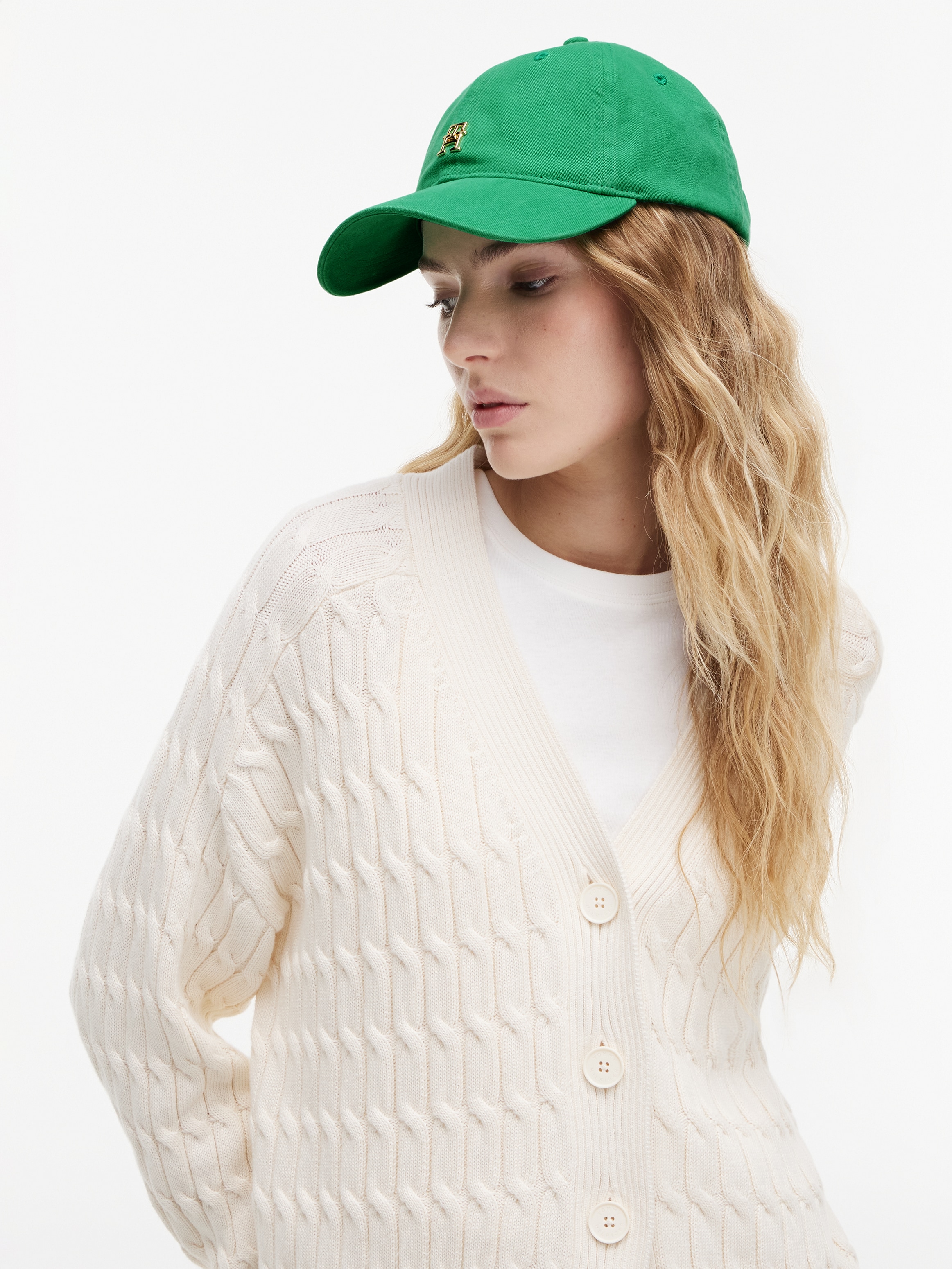 Tommy Hilfiger Baseball Cap »TH ELEVATED CHIC WASHED« mit Luftösen