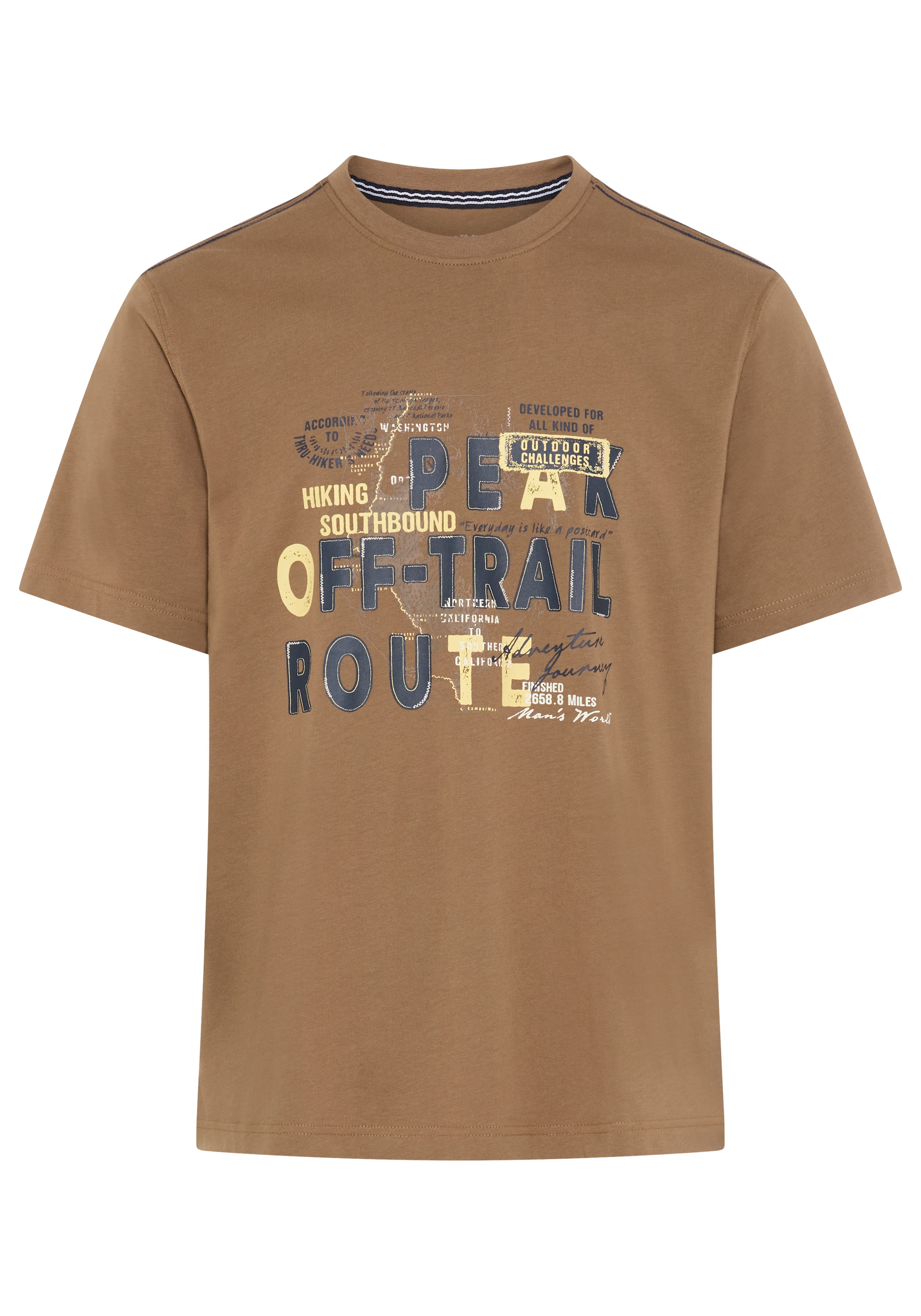 Man's World Rundhalsshirt »Neue Kollektion!« normale Passform, kurzarm, mit Rundhalsausschnitt, mit Print