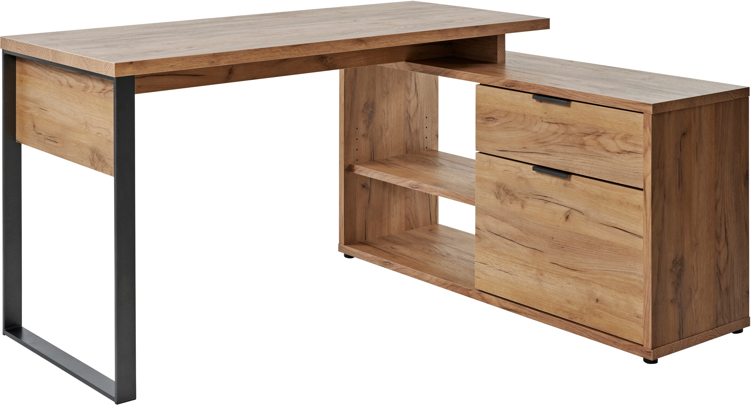 Jahnke Eckschreibtisch "LOOP C 150 E" 1 Stk. tlg. Eckschreibtisch, wechsels günstig online kaufen
