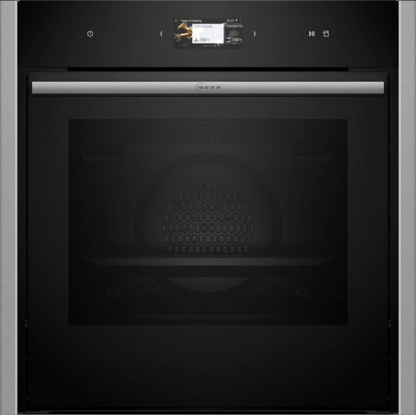 NEFF Einbaubackofen N 90 "B64FS31N0", mit Teleskopauszug nachrüstbar, EasyClean, AirFry-Funktion