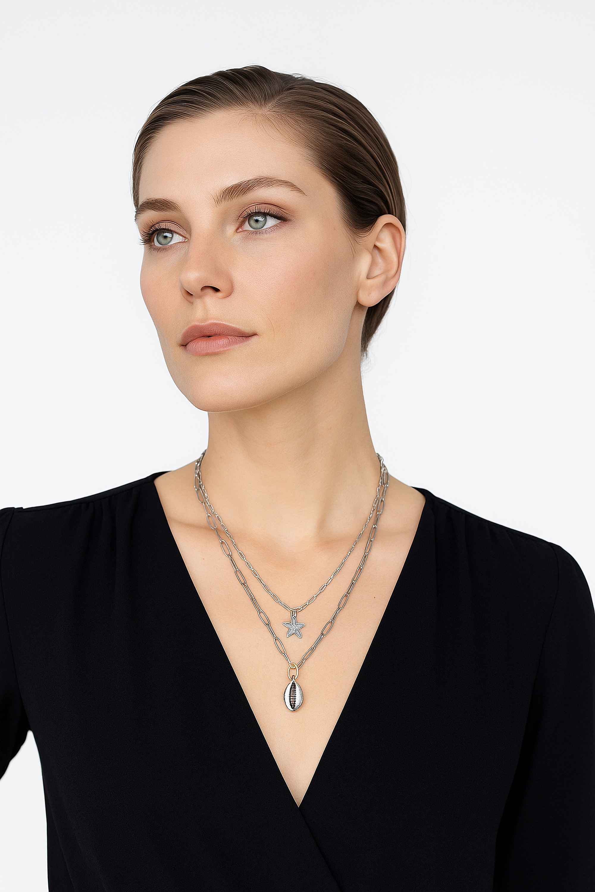 COLLEZIONE ALESSANDRO Kette mit Anhänger "Ocean" Layerkette mit Muschel und günstig online kaufen