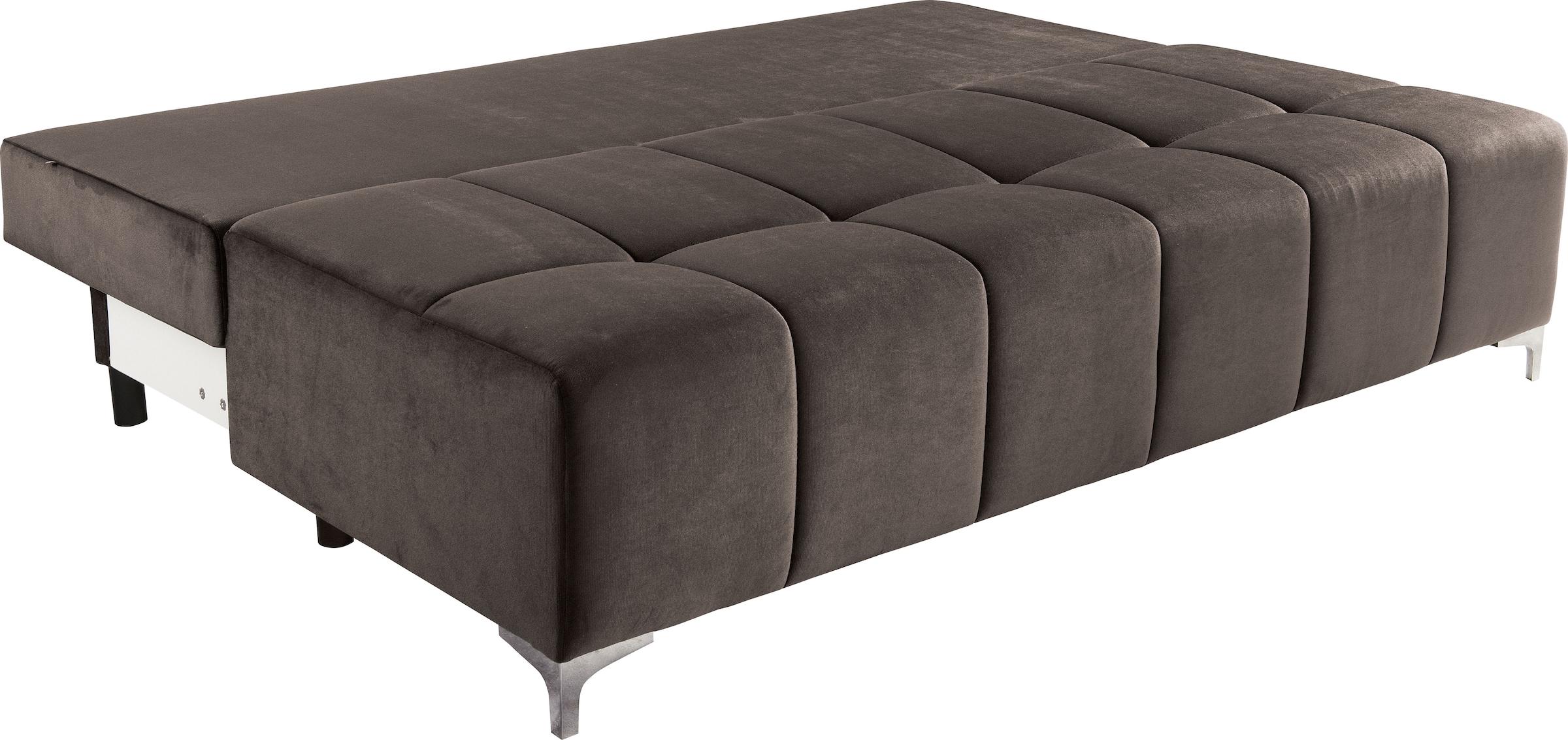 exxpo - sofa fashion 3-Sitzer »Schlafsofa mit Bettfunktion, Bettkasten, mit Federkernpolsterung«, bequem, mit hochwertigem Funktionsbeschlag für mehr Komfort