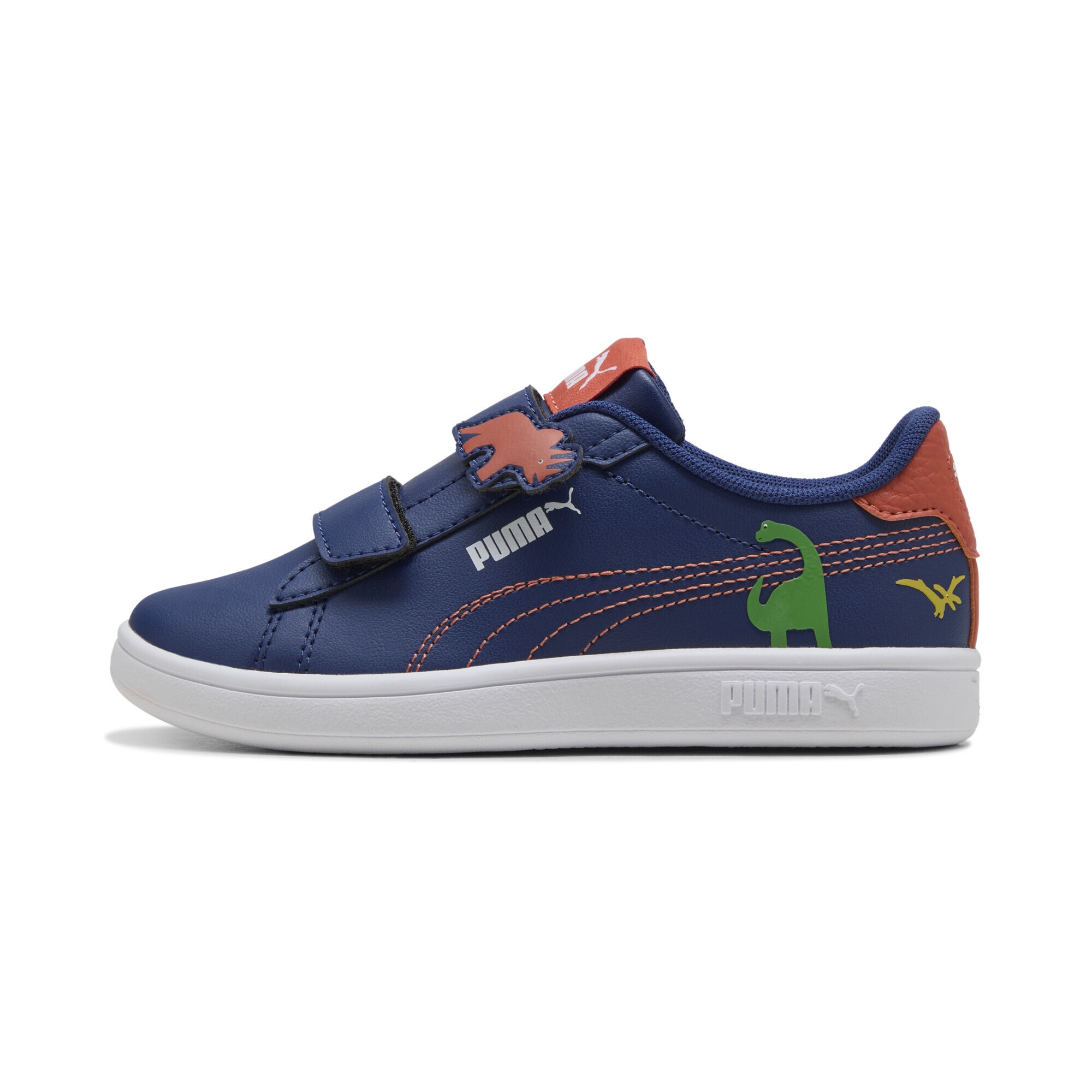 Puma Smash 3.0 Dino Sneakers Women Blue/Green/Orange 35 2