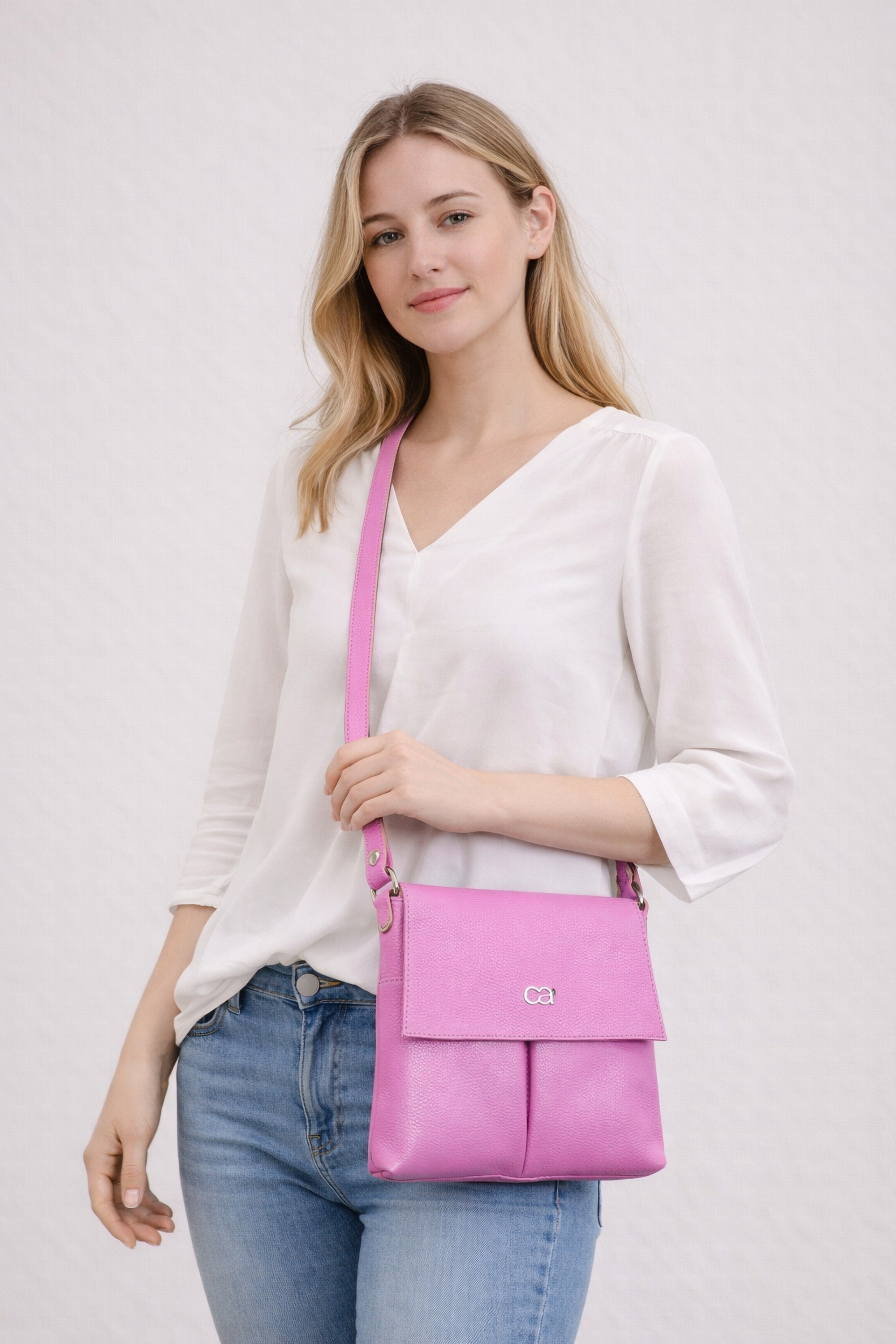 COLLEZIONE ALESSANDRO Umhängetasche "München" Echtes Leder mit vielen Fäche günstig online kaufen