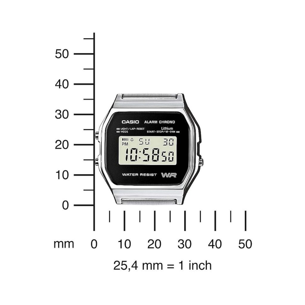 CASIO VINTAGE Chronograph »A158WEA-1EF«