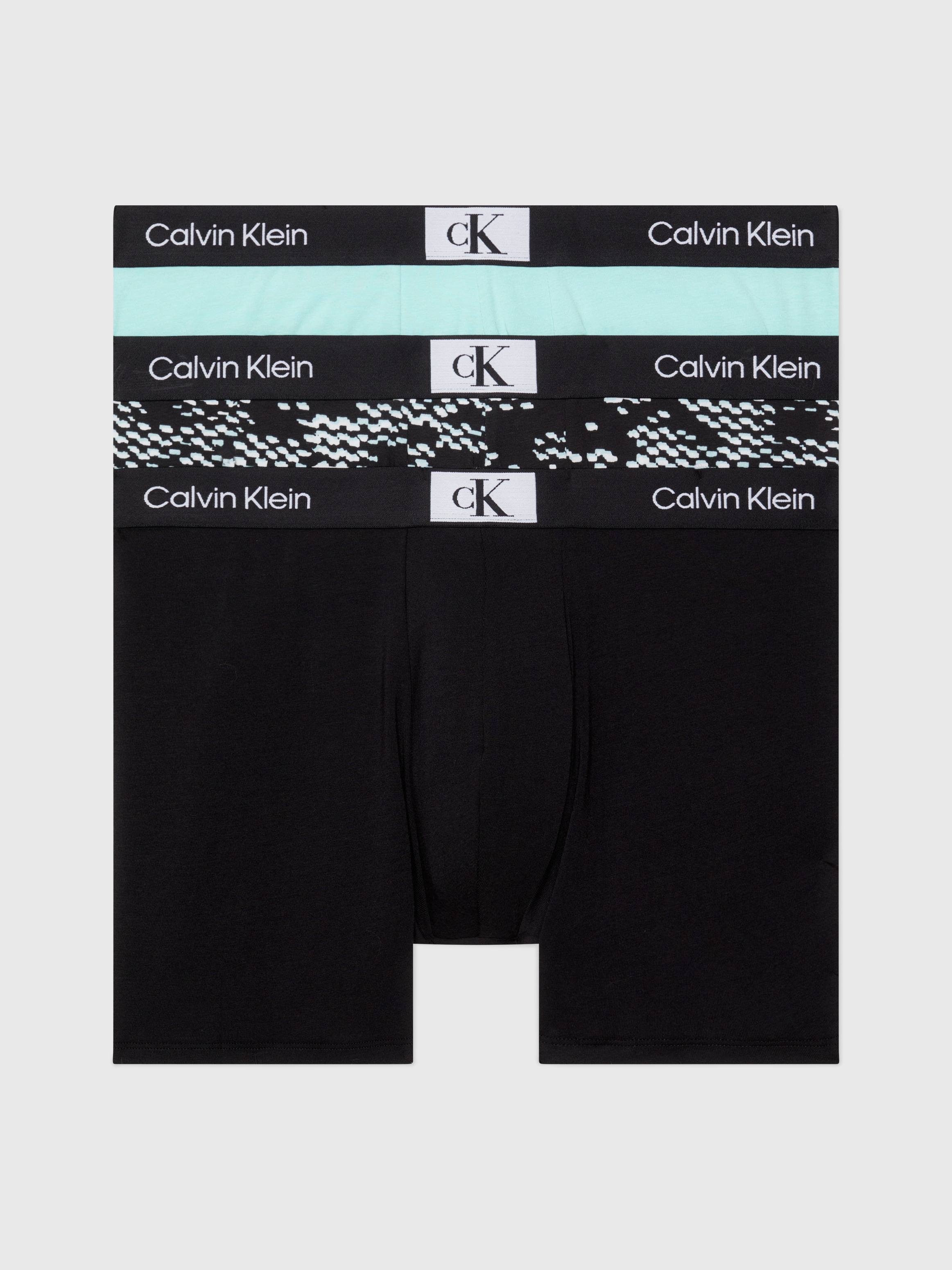 Calvin Klein Underwear Boxer »BOXER BRIEF 3PK«, (Packung, 3 St., 3er-Pack), mit Logo-Elastikbund