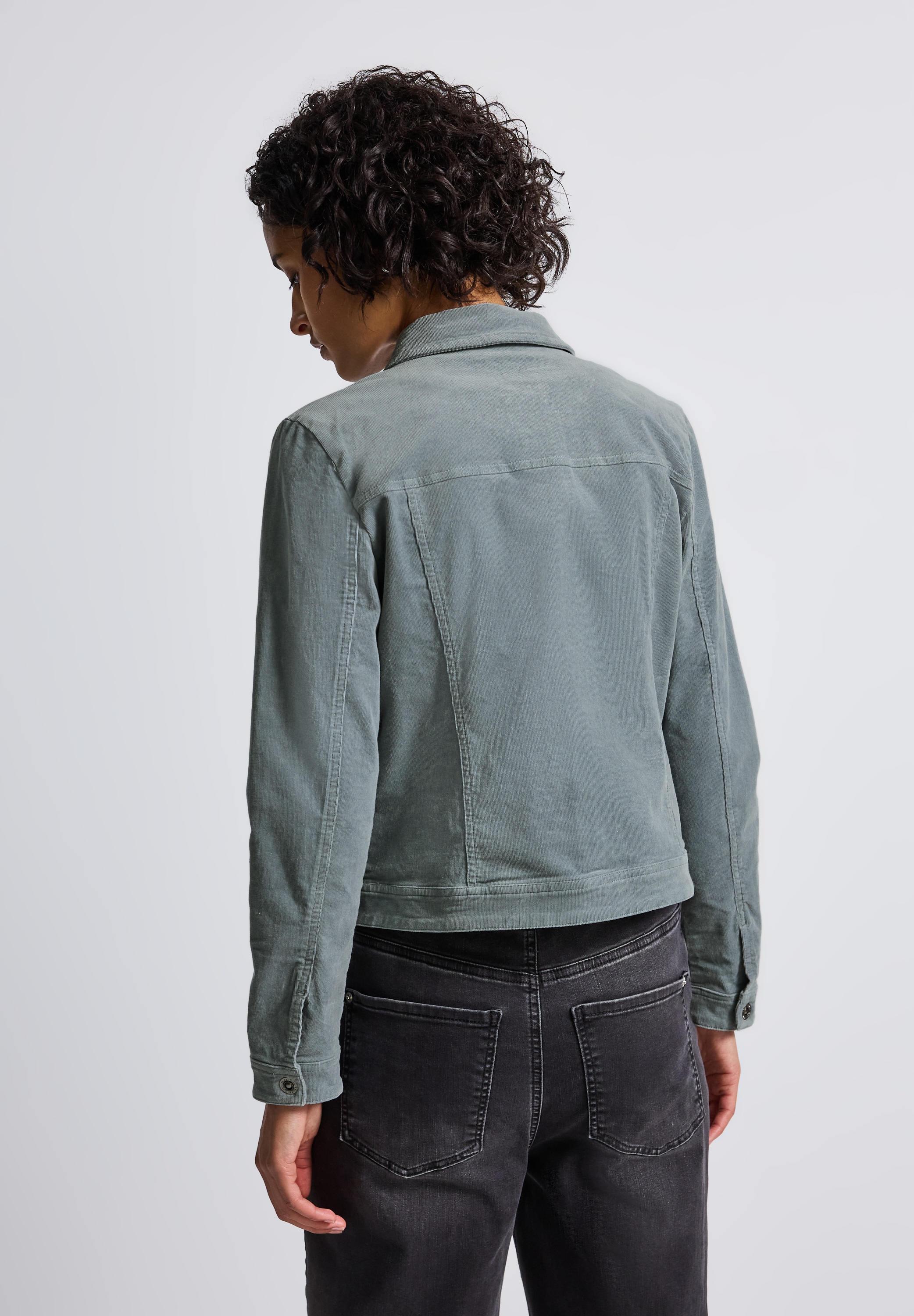 STREET ONE Cordjacke, ohne Kapuze, in Cord-Optik