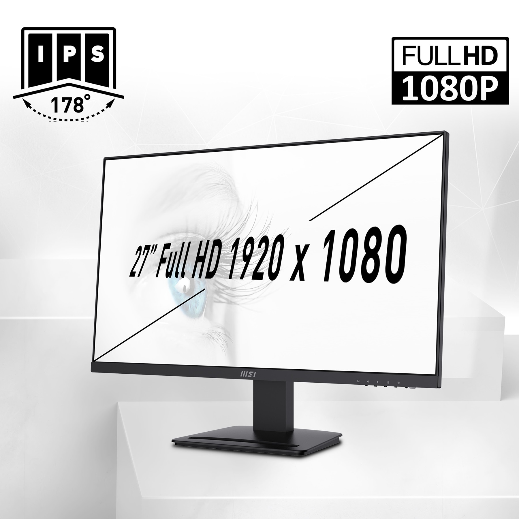 GAMEMAX PC-Komplettsystem »MegaDeal Rockstar SET2627«, (inkl. Maus & Tastatur), Windows 11, DDR5 RAM + MSI PRO MP273A Monitor, 69cm (27")