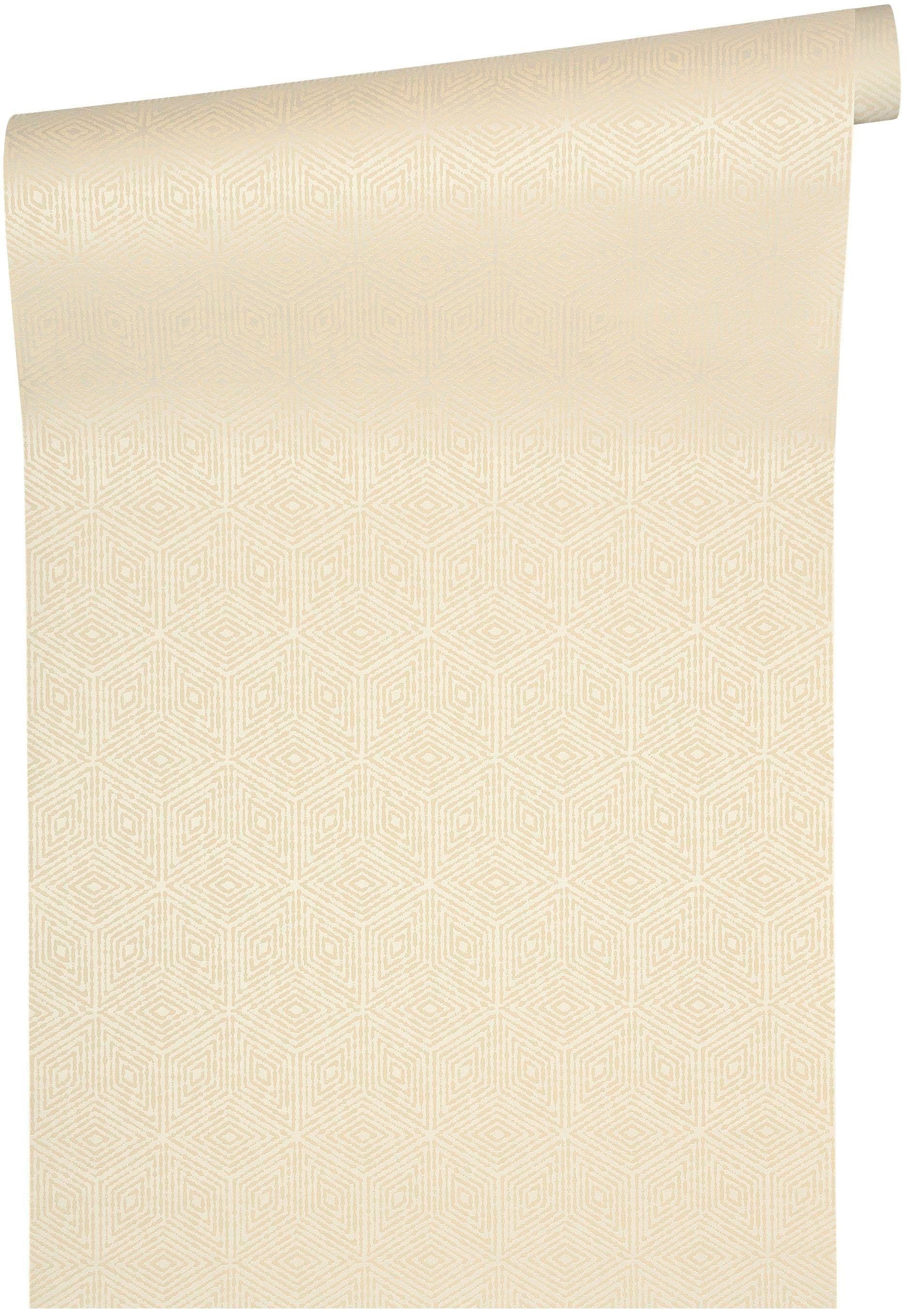 Thumbnail - living walls Textiltapete "Di Seta" Motiv  geometrisch  grafisch glatt Grafik Tapete einfarbig Tapeten Wohnzimmer Schlaf...