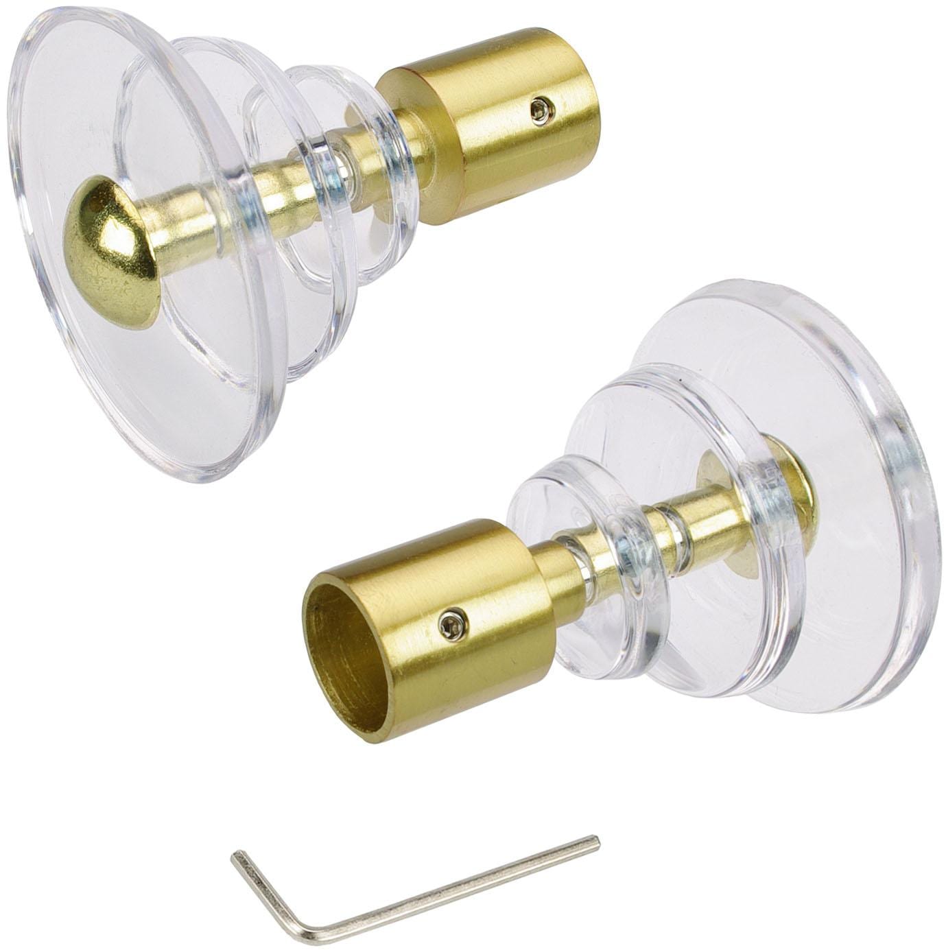 Liedeco Gardinenstangen-Endstück "Luna" für Gardinenstangen Ø 16 mm günstig online kaufen