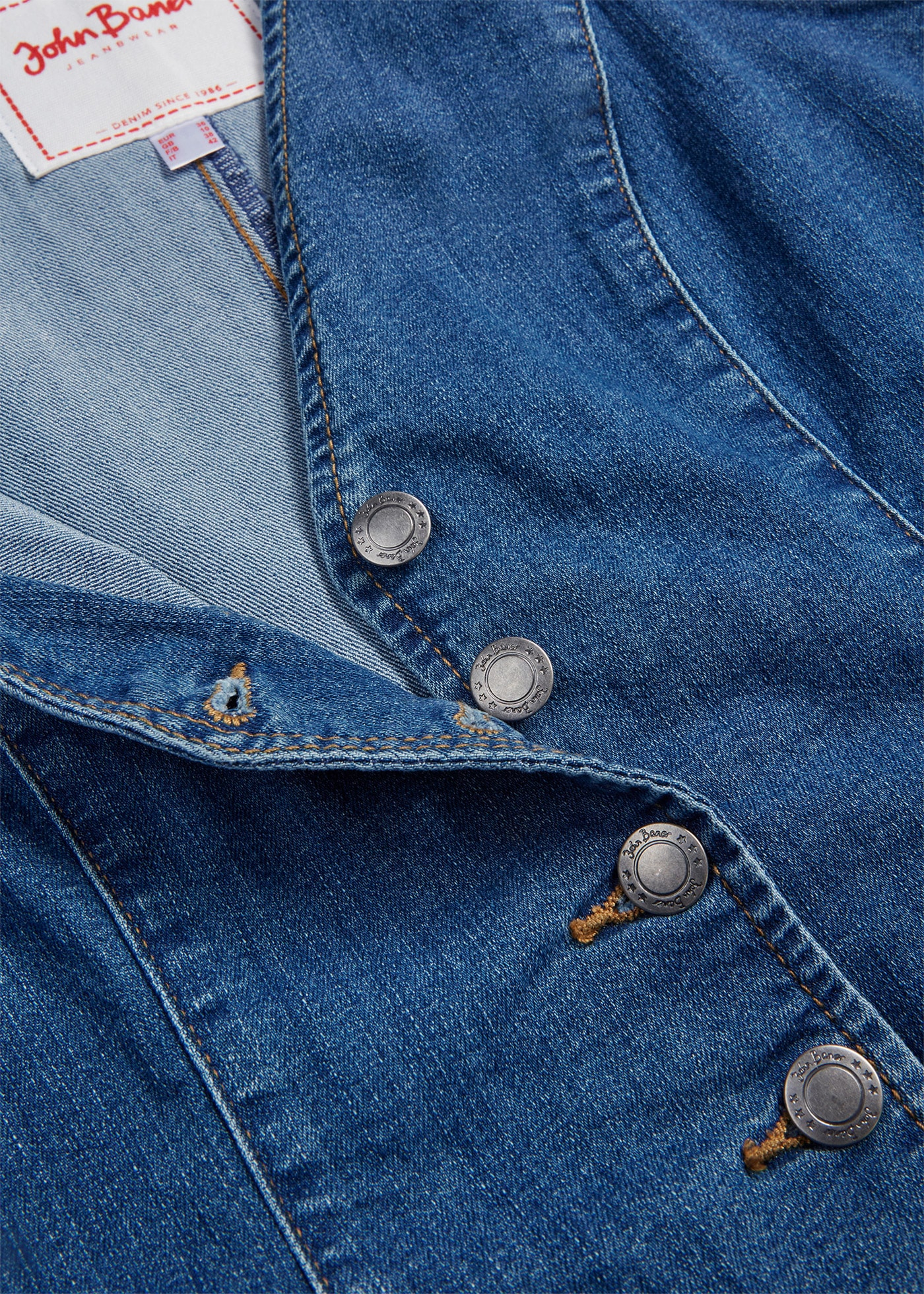 bonprix Jeansweste »Stretch-Jeansweste« Stretch-Jeansweste