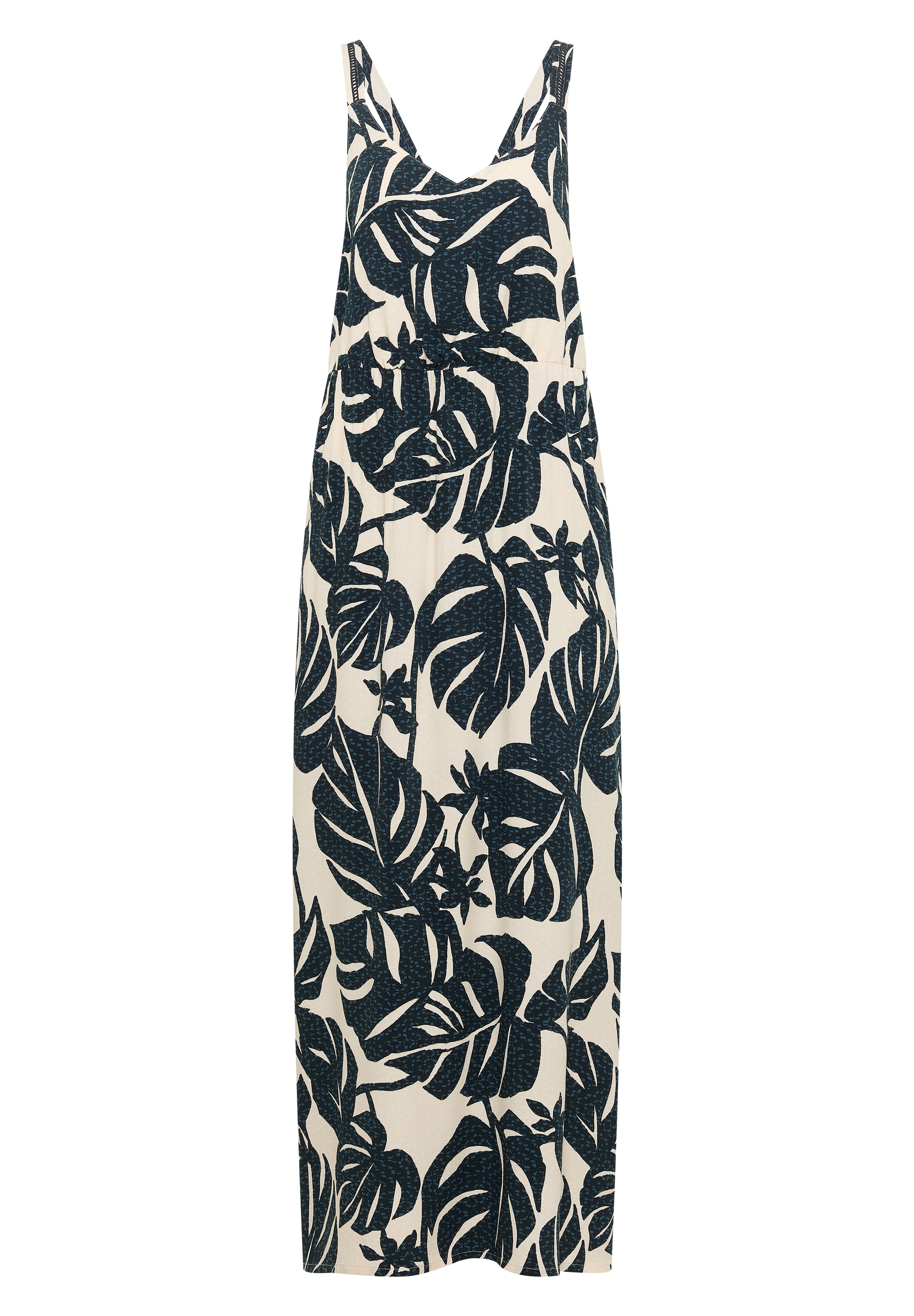 Cecil Maxikleid »Style Lea« Eingrifftaschen schmale Traäger, Sommerkleid, schmale Träger