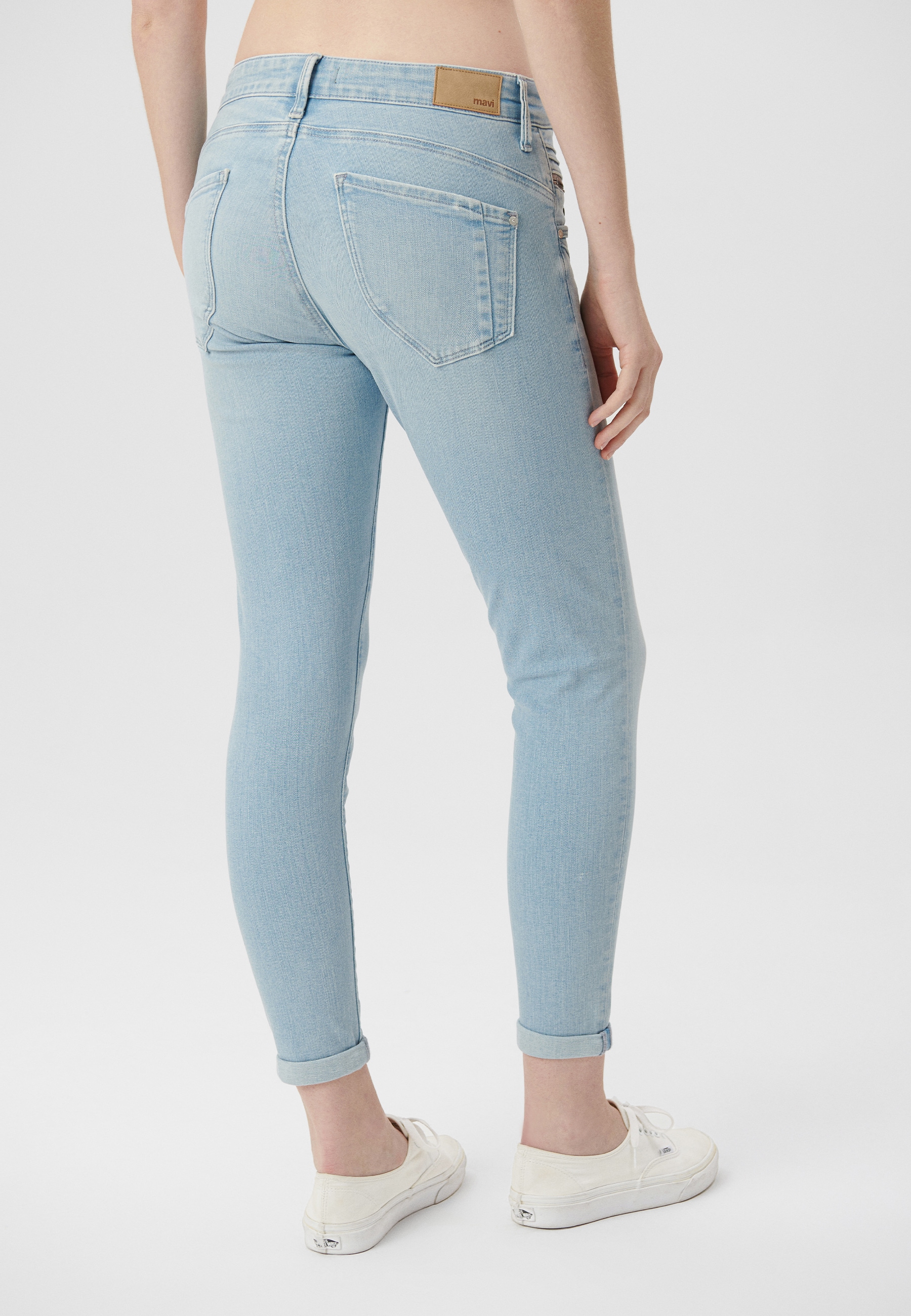 Mavi Röhrenjeans "LEXY", Cropped Super Skinny Jeans günstig online kaufen