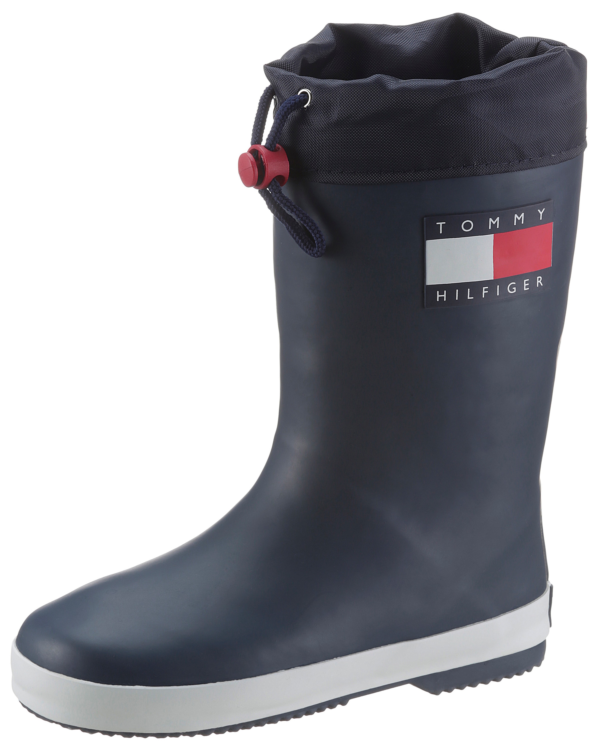 Gummistiefel, Regenstiefel, Matsch-Schuh, Regenschuh mit praktischer Zuglasche